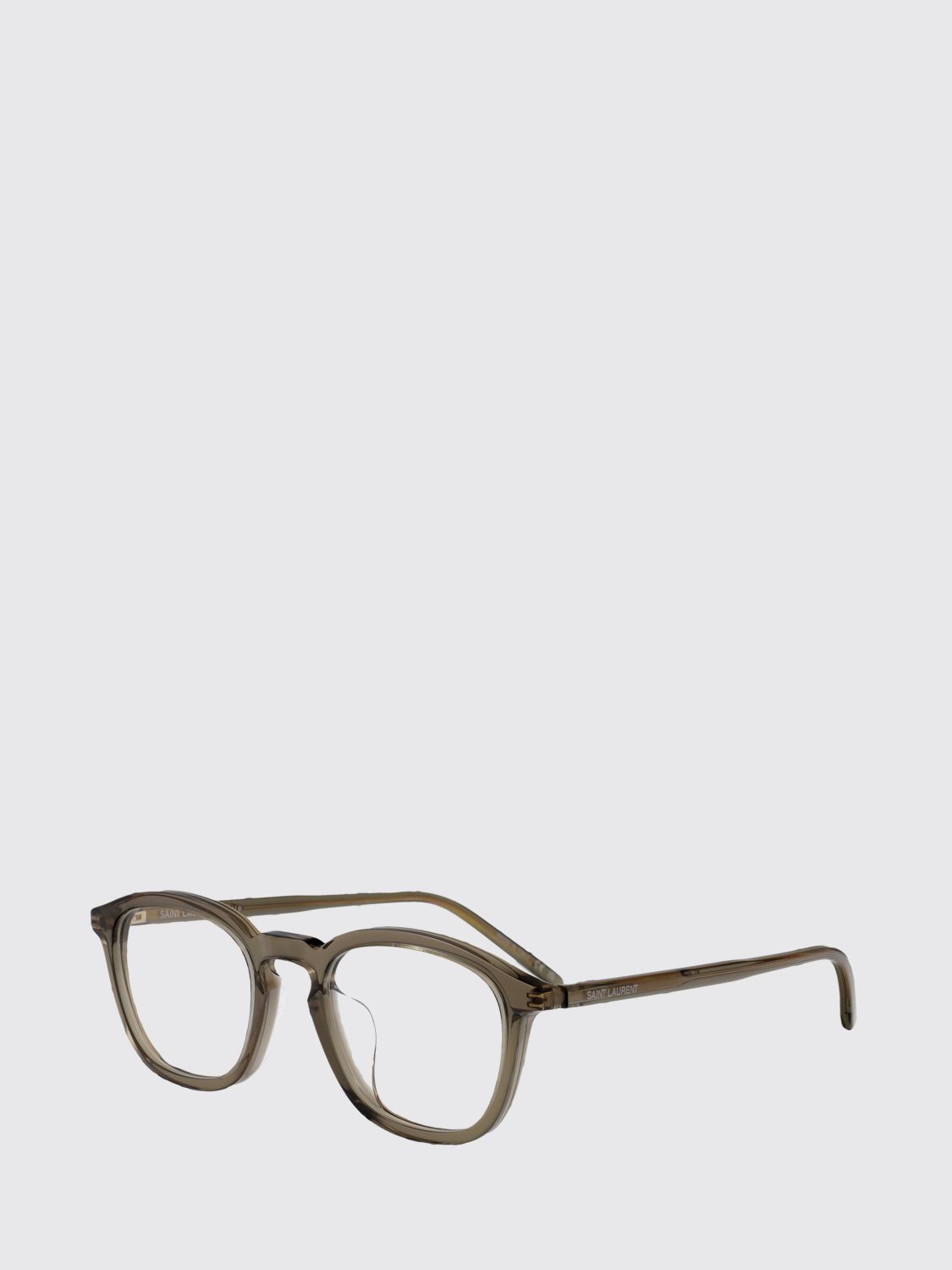 Saint Laurent Paris Saint Laurent Optical Frames Men Cocoa Size ONE SIZE - 1 Thumbnail