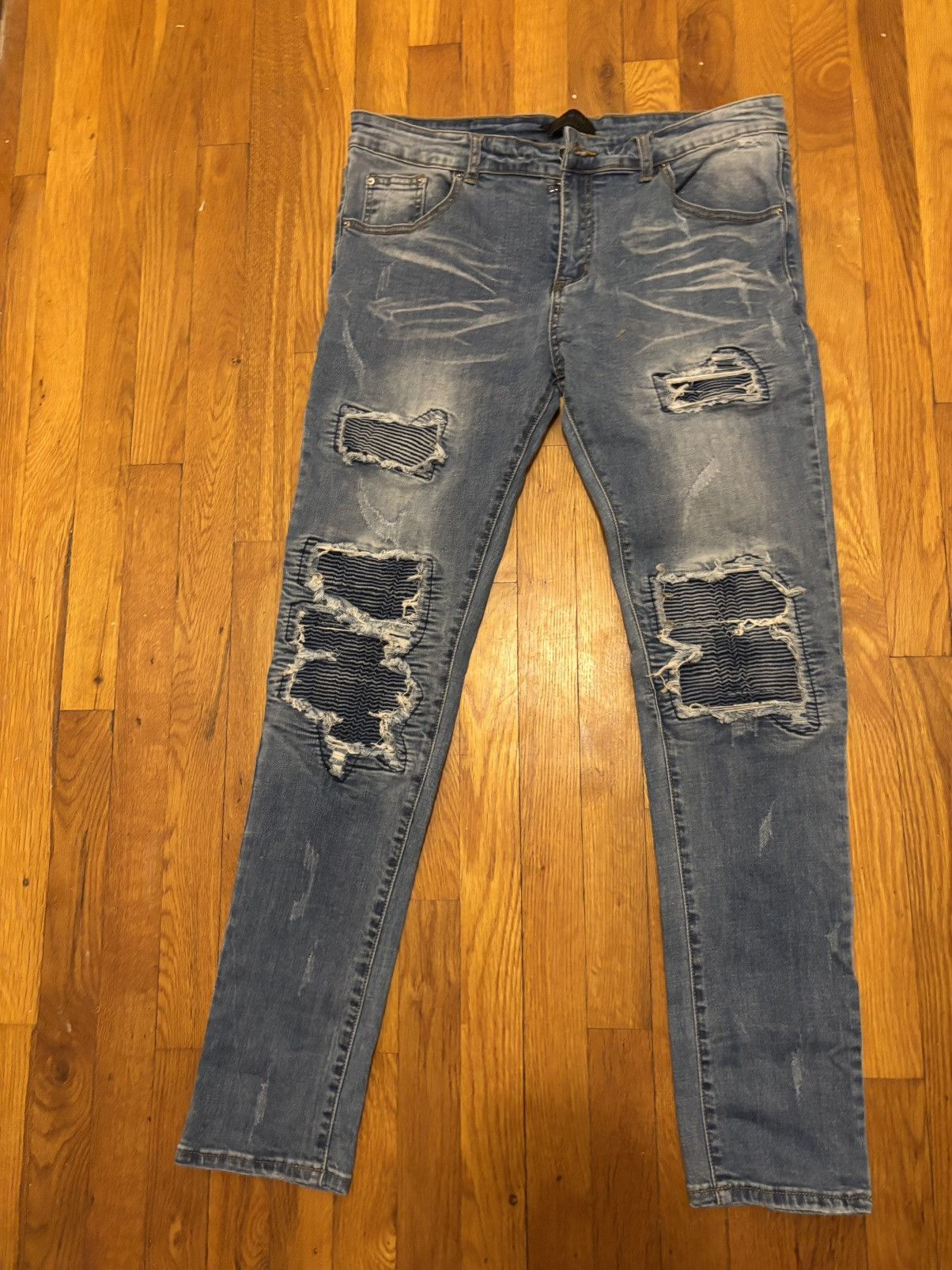 Amiri Amiri size 36 ribbed patches Size US 36 / EU 52 - 1 Thumbnail