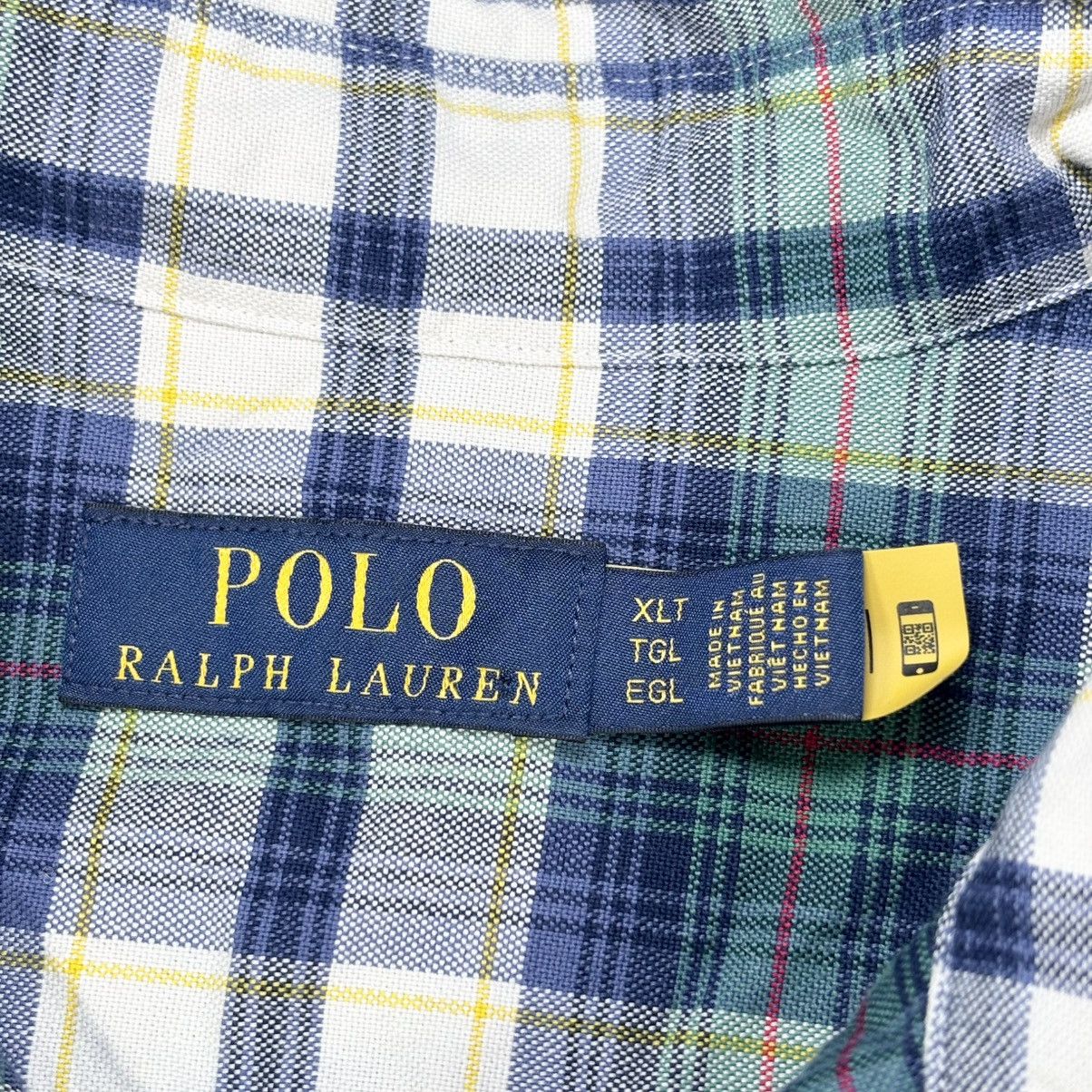 Polo Ralph Lauren Polo Ralph Lauren Plaid Men’s XLT single stitch button up Size US XL / EU 56 / 4 - 2 Thumbnail