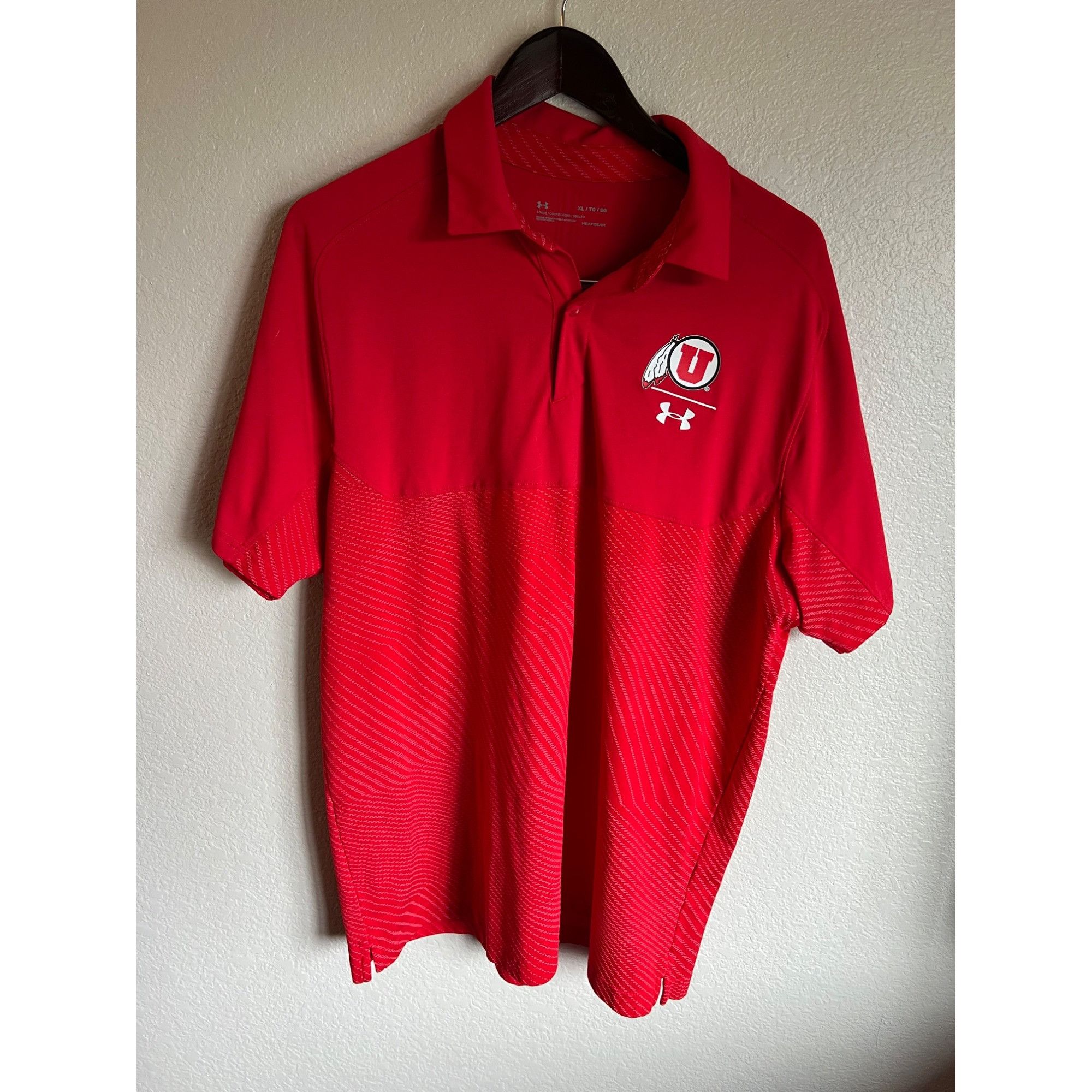 Under Armour Under Armour Utah Utes Polo Shirt - Size XL Size US XL / EU 56 / 4 - 1 Thumbnail