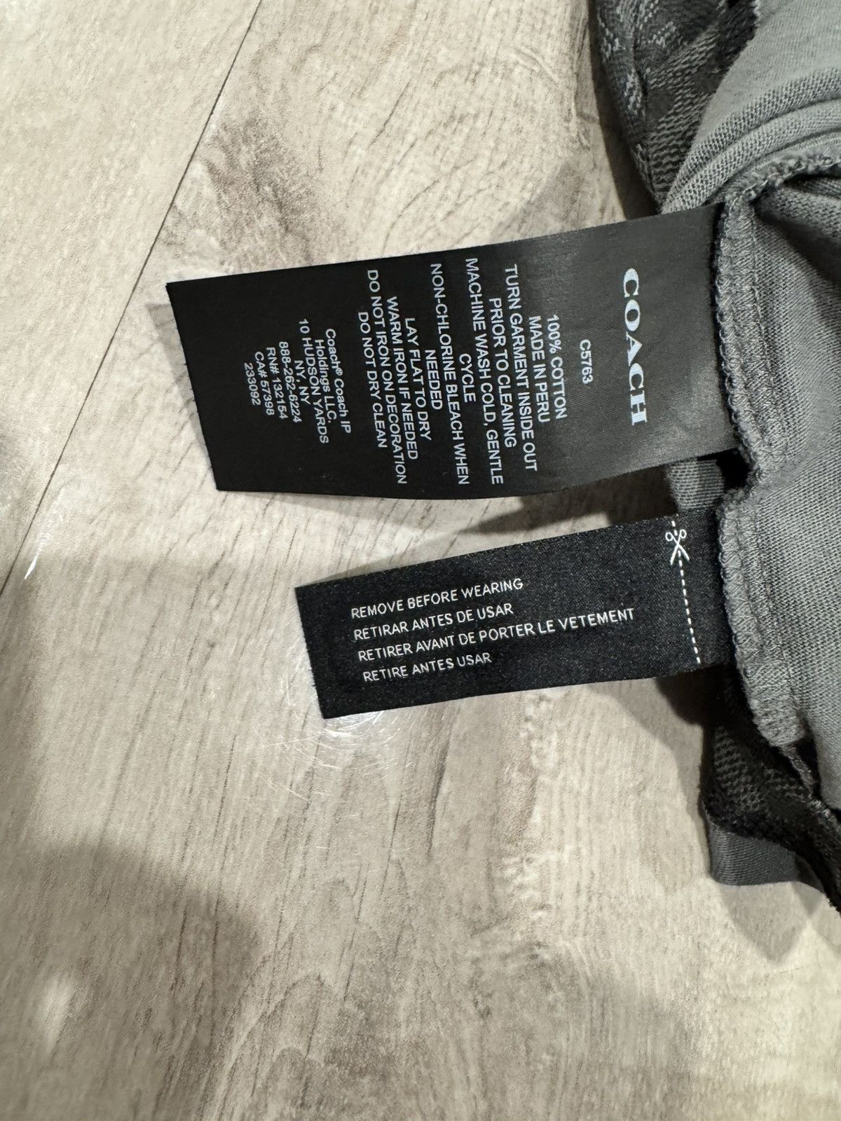 Coach Coach Essential T-Shirt Organic Cotton Size Small Size US S / EU 44-46 / 1 - 5 Thumbnail