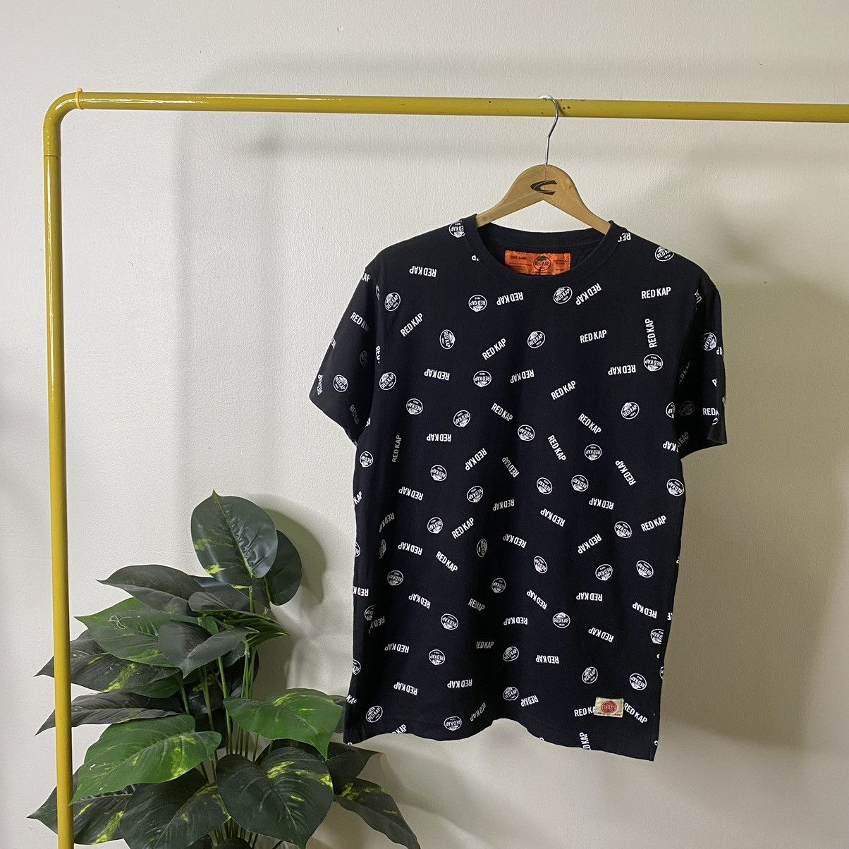 Red Kap Vintage Redkap AllOverPrint Workwear T Shirt Size US M / EU 48-50 / 2 - 1 Thumbnail