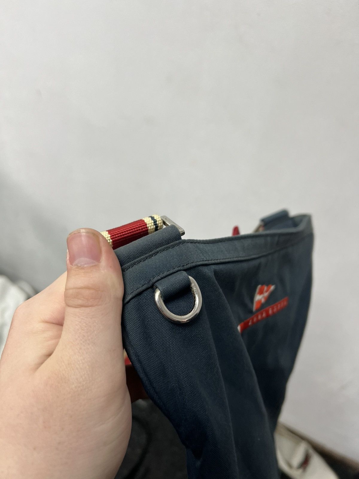 Prada Prada Luna Rossa Crossbody Messenger Bag Mens One Size Size ONE SIZE - 9 Thumbnail