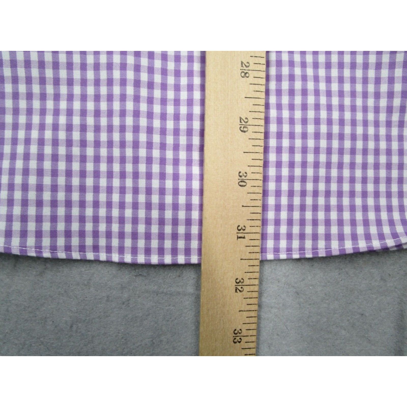 Charles Tyrwhitt Charles Tyrwhitt Dress Shirt Mens 16 35 Extra Slim Fit Purple Button Up Work Size 34R - 7 Thumbnail