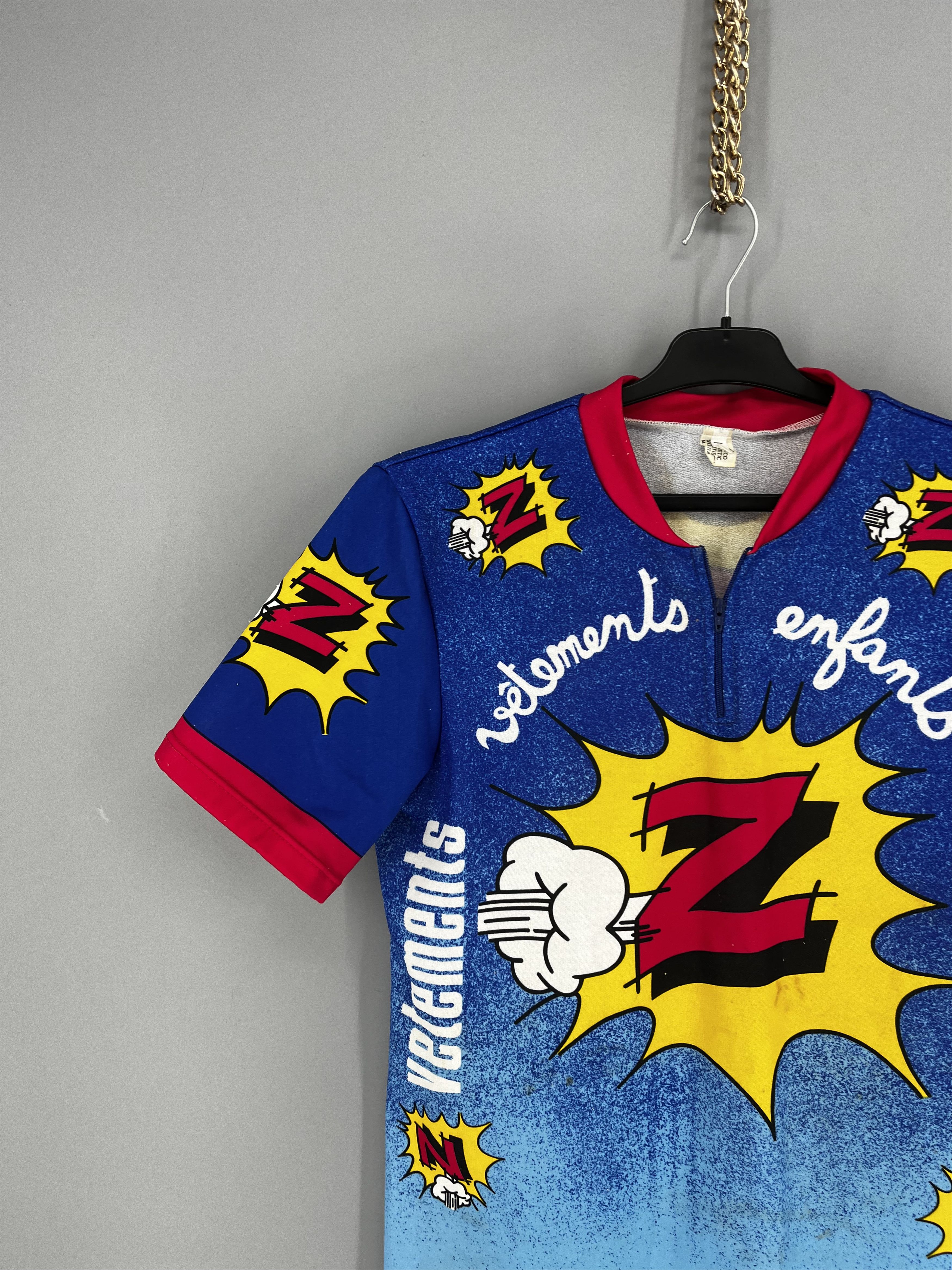 Vintage Santini Jersey Clothing Model Team Pro Tour Cycling Jersey Size US M / EU 48-50 / 2 - 4 Thumbnail