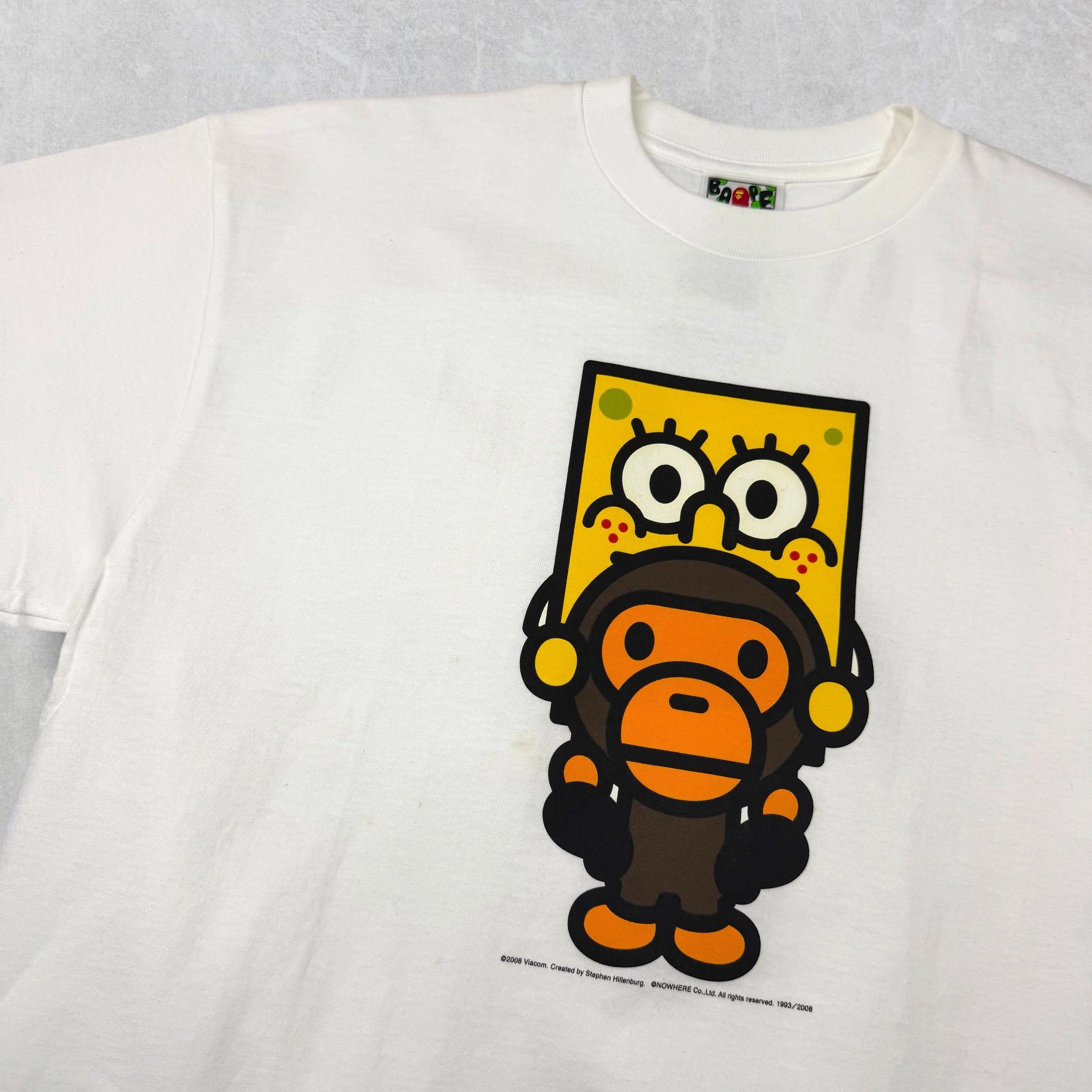 Bape Bape Spongebob Milo Bob Tee L Size US L / EU 52-54 / 3 - 3 Thumbnail