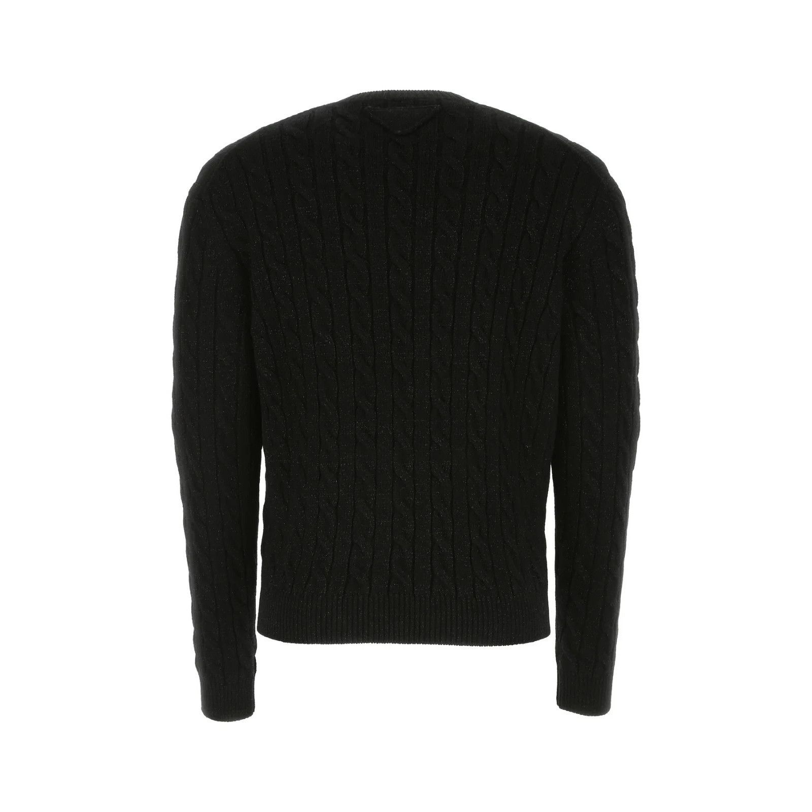 Prada PRADA Black Wool Blend Sweater New & Authentic (Men's size:5 Size US M / EU 48-50 / 2 - 2 Thumbnail