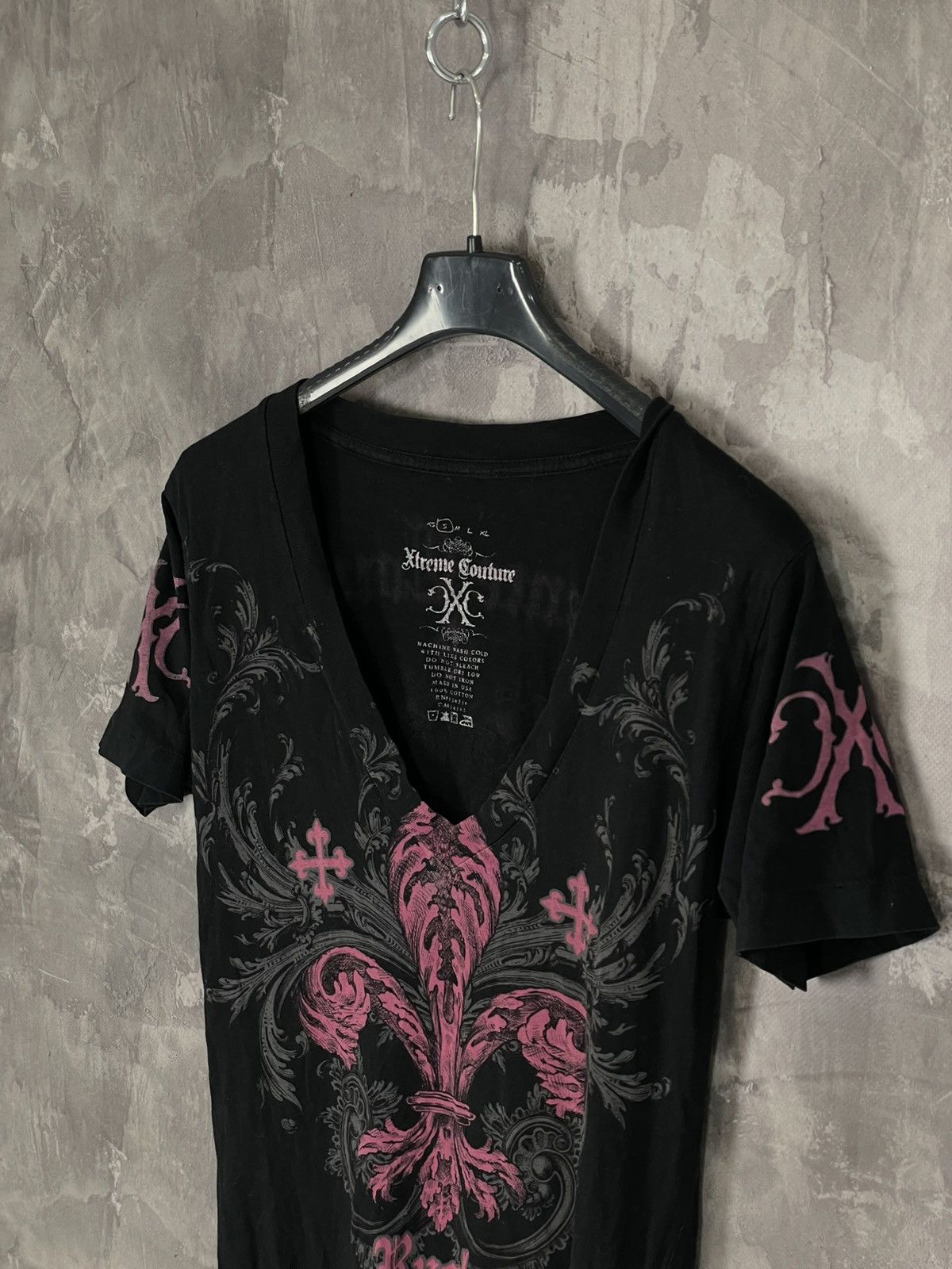 Other 🔥LASTDROP🔥Y2K Affliction Skull Bones Crosses Stonewashed Tee Size M / US 6-8 / IT 42-44 - 6 Thumbnail