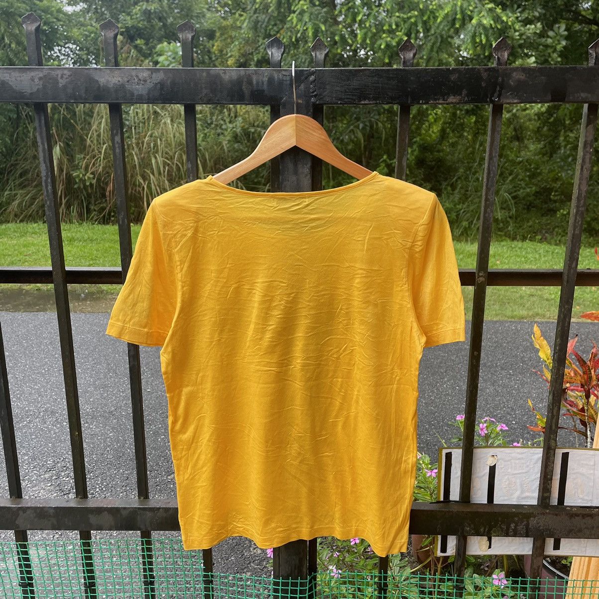 Designer × Vintage × Yves Saint Laurent 🔥Yves Saint Laurent Center Loto Double Breast Women Tee Size S / US 4 / IT 40 - 2 Thumbnail