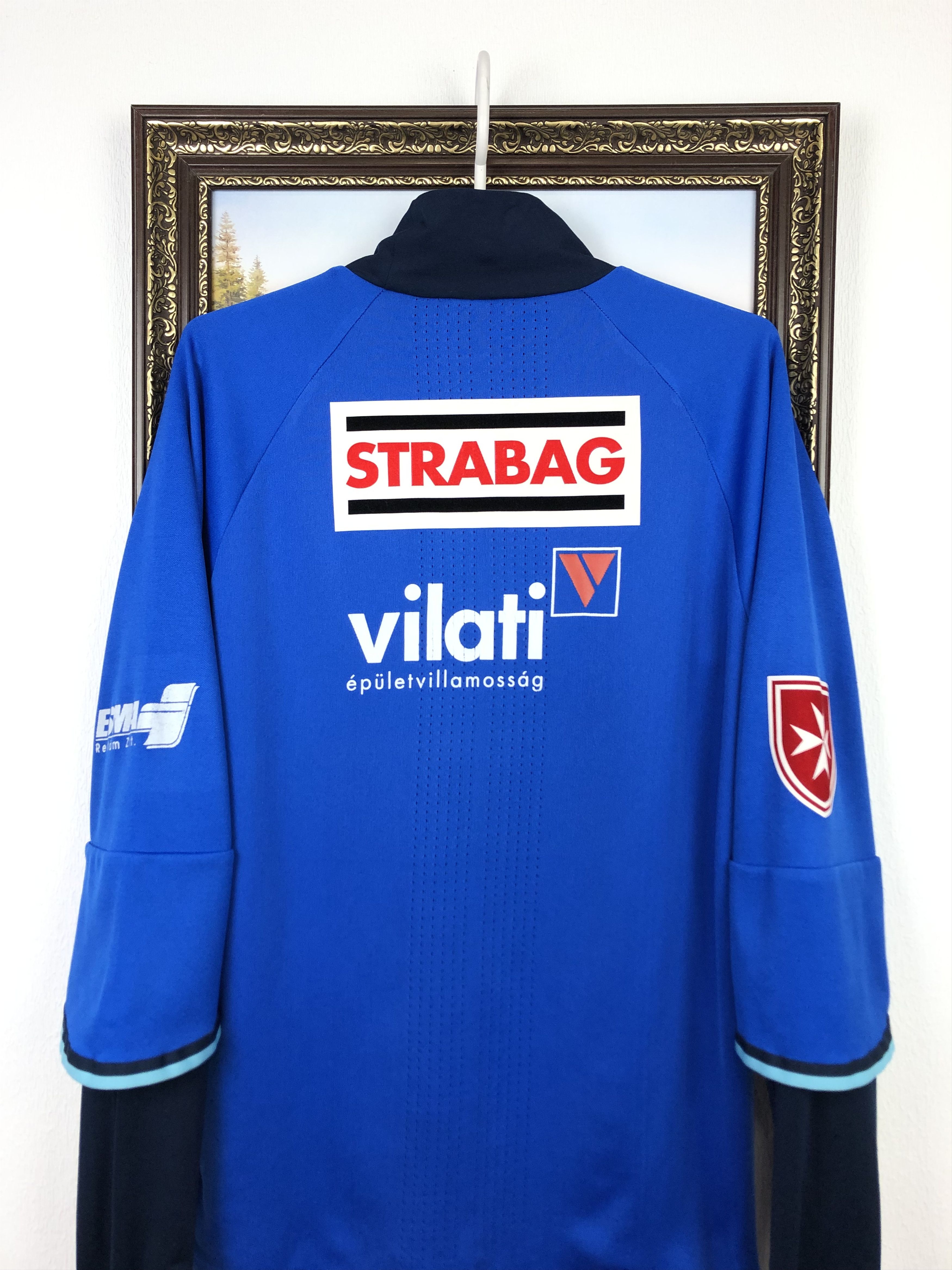 Adidas Adidas Fehérvár Videoton FC Football Sweatshirt Train Track Size US M / EU 48-50 / 2 - 13 Thumbnail