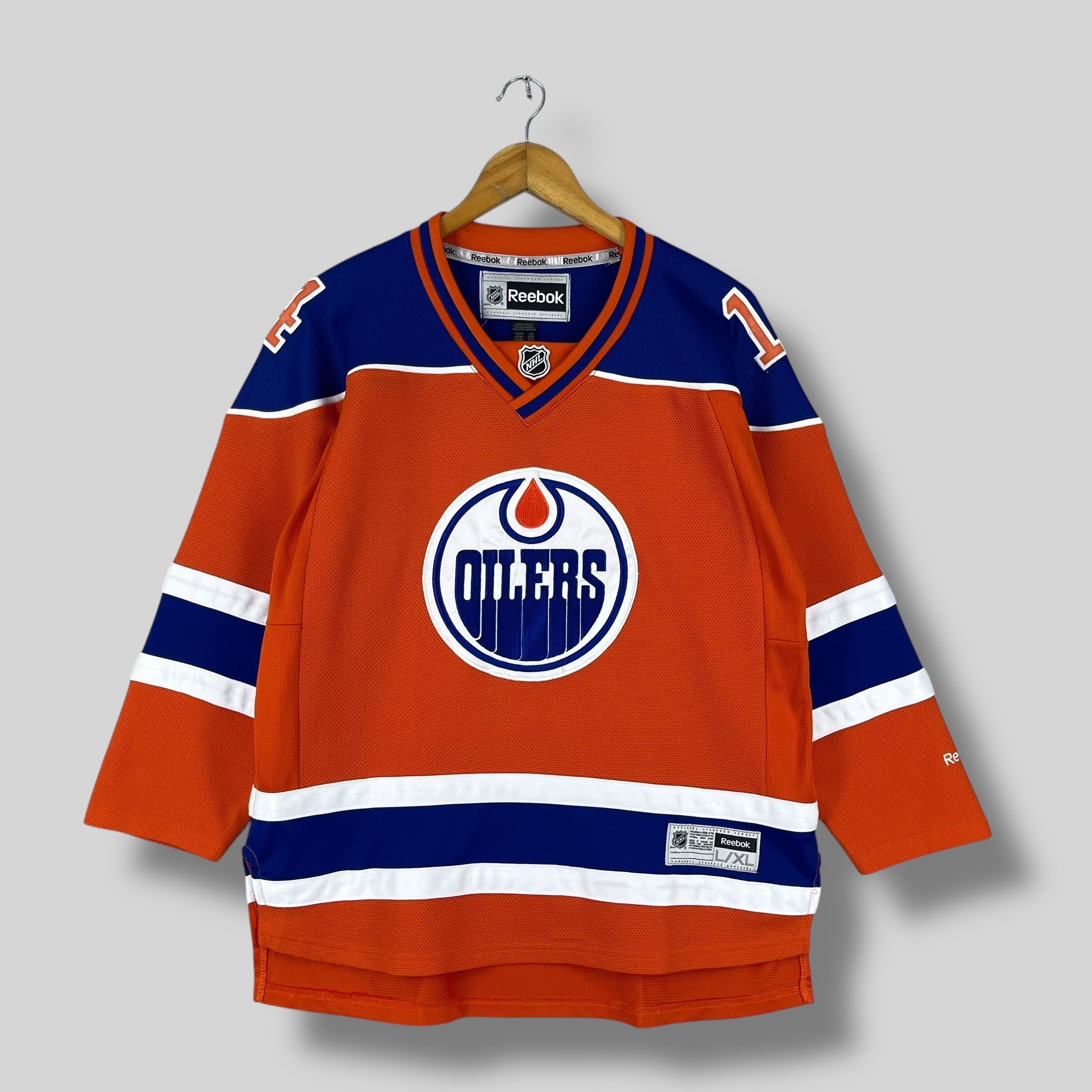 NHL Vintage Y2K Edmonton OILERS Hockey Jordan Eberly Jersey Size US M / EU 48-50 / 2 - 1 Thumbnail