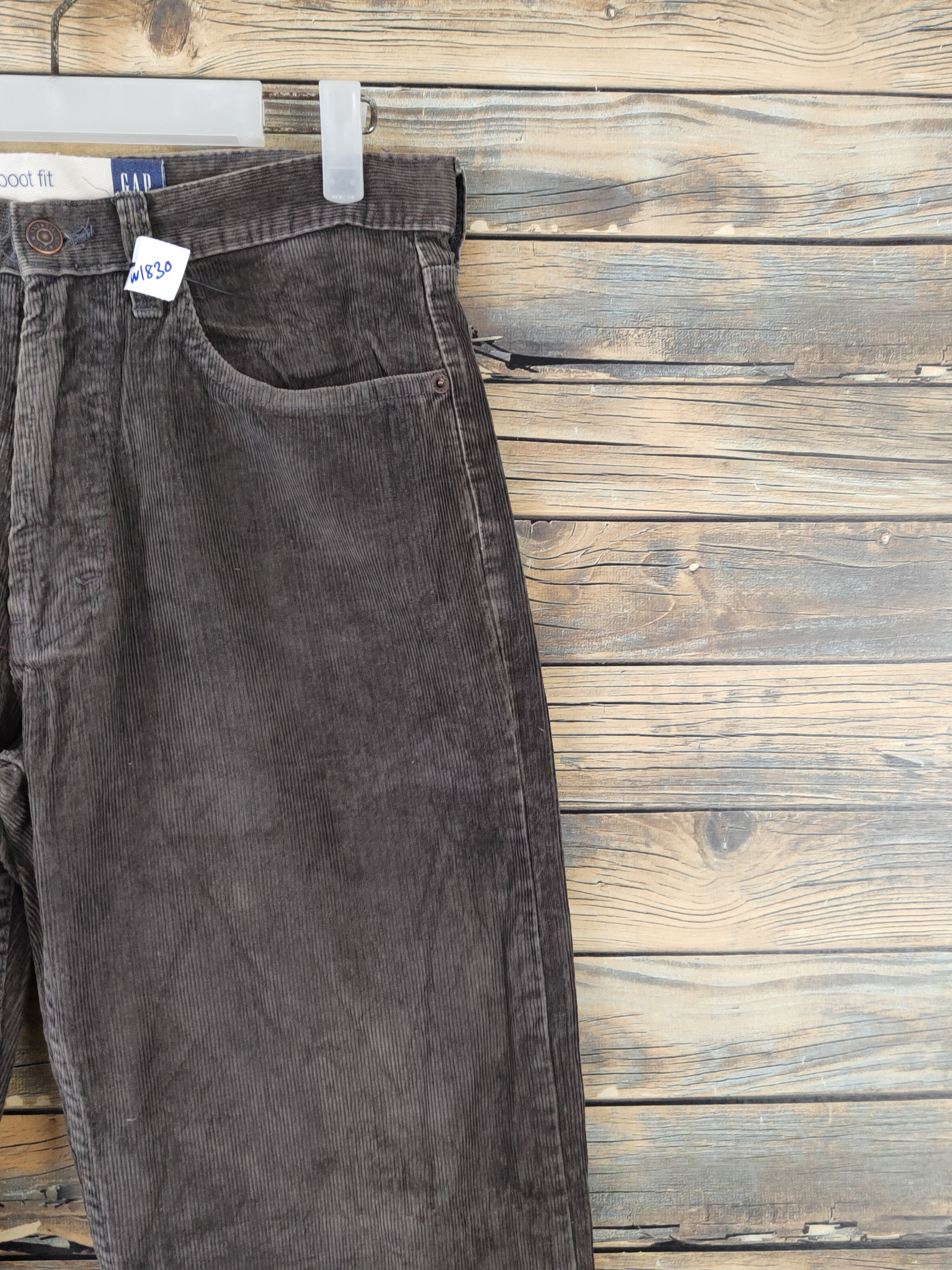 Gap Gap Dark Brown Multipocket Corduroy Pants #W1830 Size US 31 - 5 Thumbnail