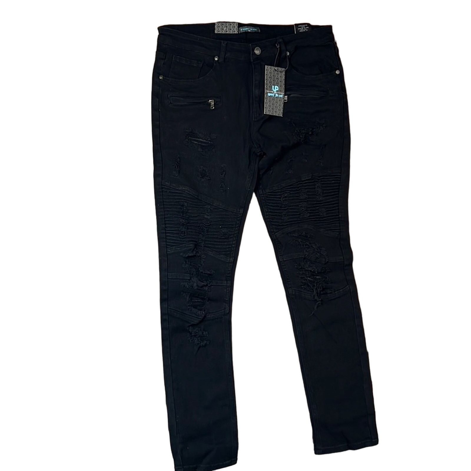 Other Mens Up Against the Wall black skinny jeans size 34 New Size US 34 / EU 50 - 1 Thumbnail