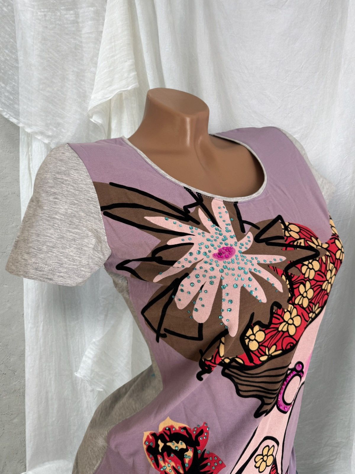Hysteric Glamour 2000’s Aesthetic Y2K Fashion Glam Super Sexy T-Shirt Size M / US 6-8 / IT 42-44 - 2 Thumbnail