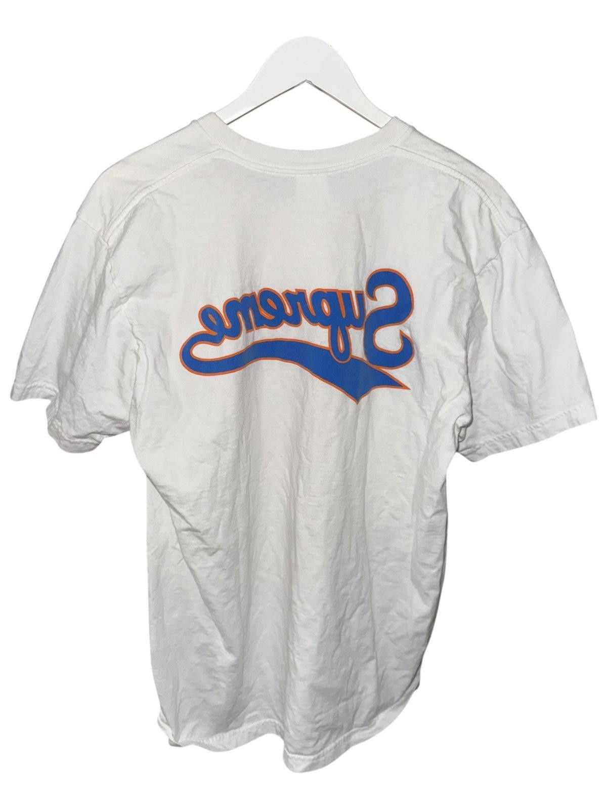 Supreme Supreme Backwards Spellout T-Shirt White Sz L Auth Rare Size US L / EU 52-54 / 3 - 1 Thumbnail