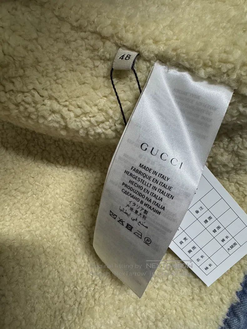 Other Gucci Lambskin monster embroidered denim jacket Size US M / EU 48-50 / 2 - 4 Thumbnail