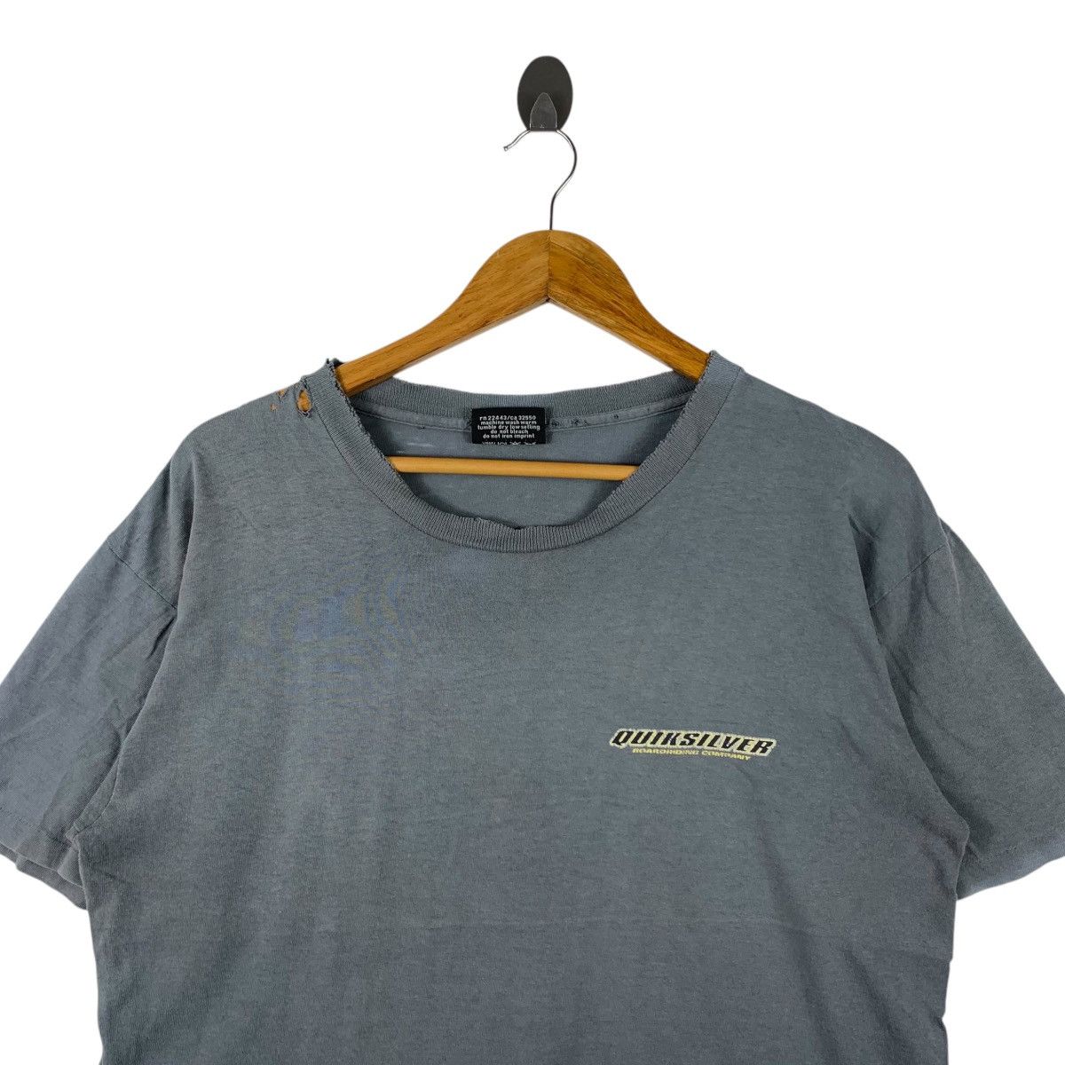 Quiksilver Vintage 90s QUIKSILVER Surfing Brand Hawaii Sunfaded Shirt Size US M / EU 48-50 / 2 - 4 Thumbnail