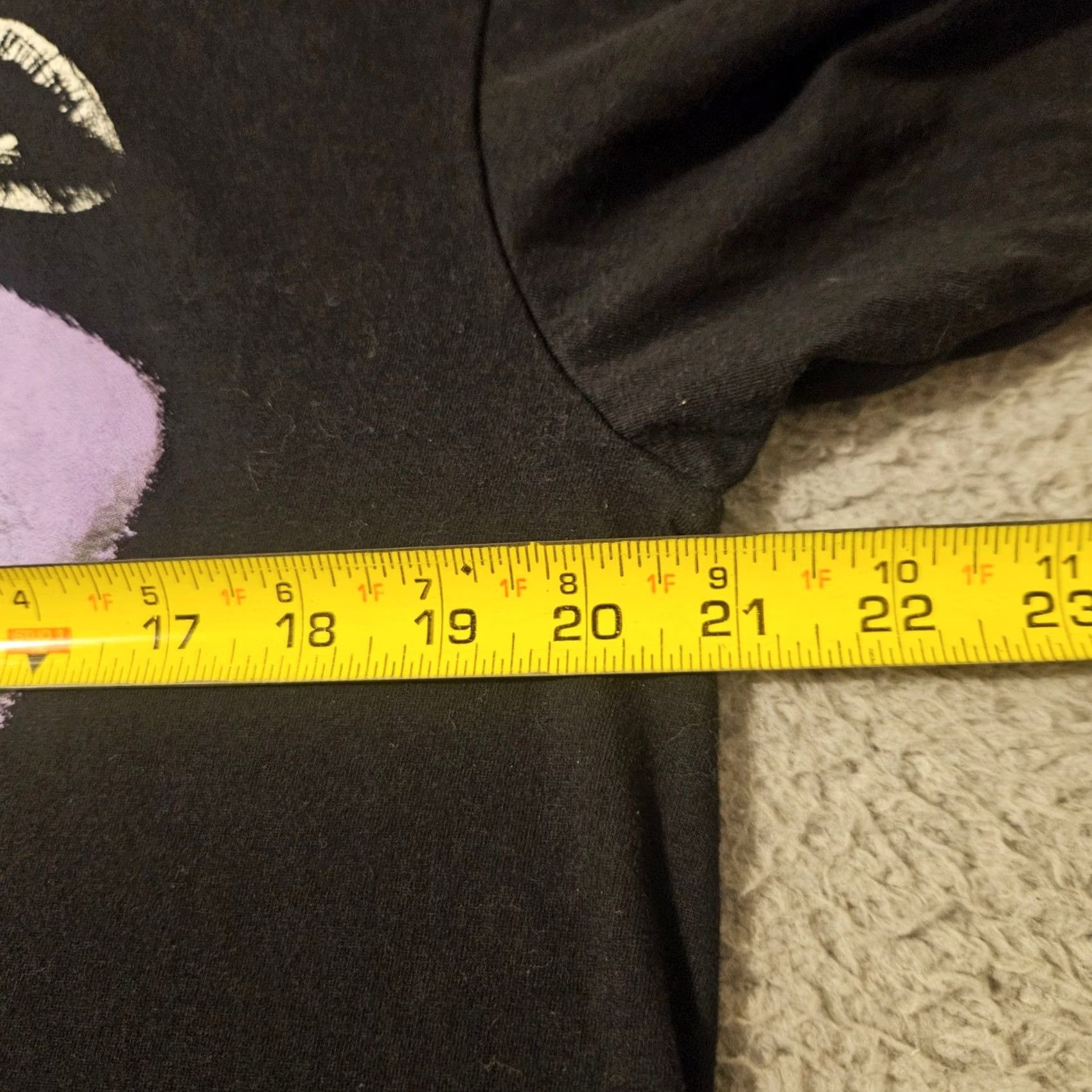 Vintage OLIVIA RODRIGO Graphic T-Shirt Black Purple Star Tour Merch Size L Women's Crew Neck Short Sleeve Cotton Jersey Size L / US 10 / IT 46 - 5 Thumbnail