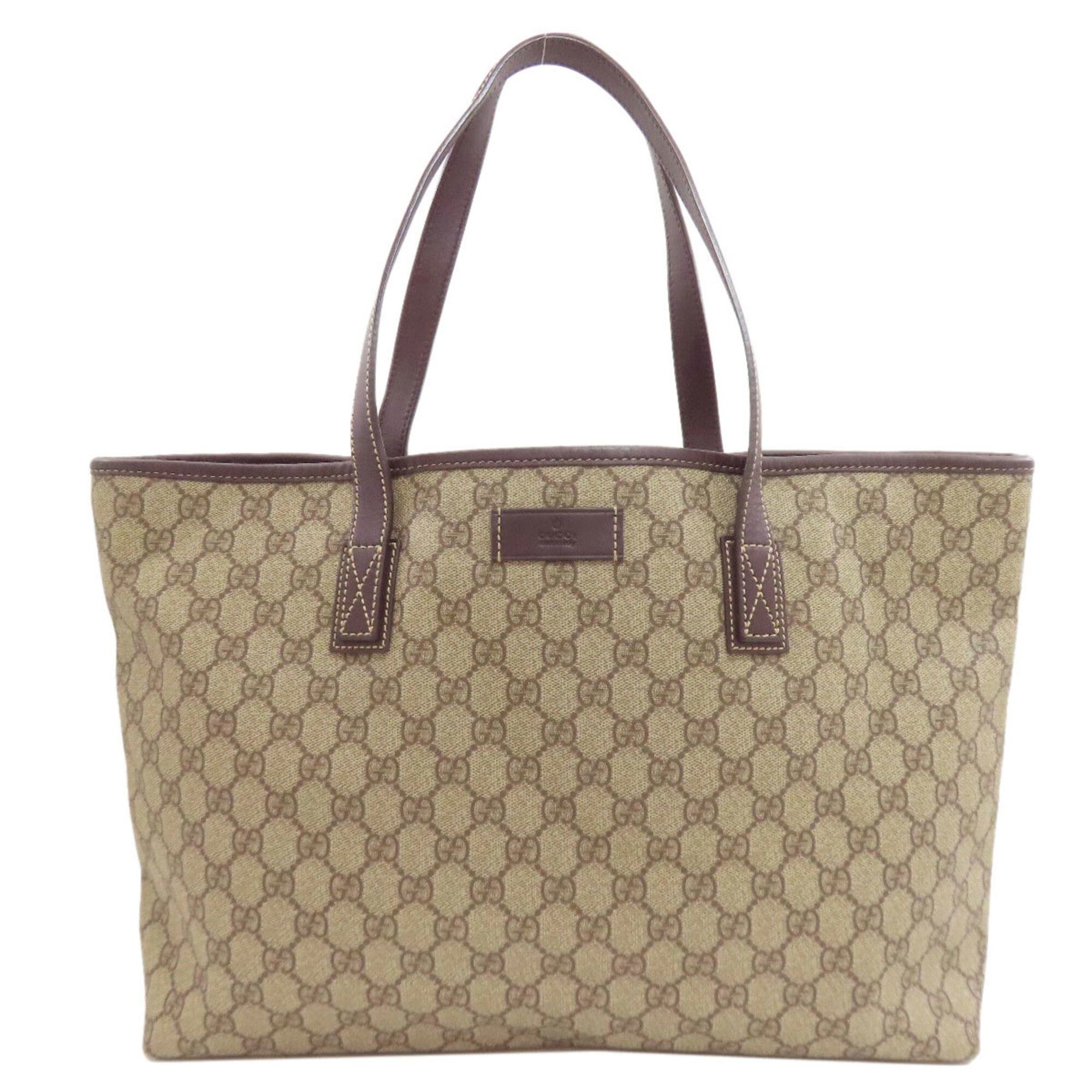 Gucci Gucci 211137 GG Supreme Tote Bag PVC Women's GUCCI Size ONE SIZE - 1 Thumbnail