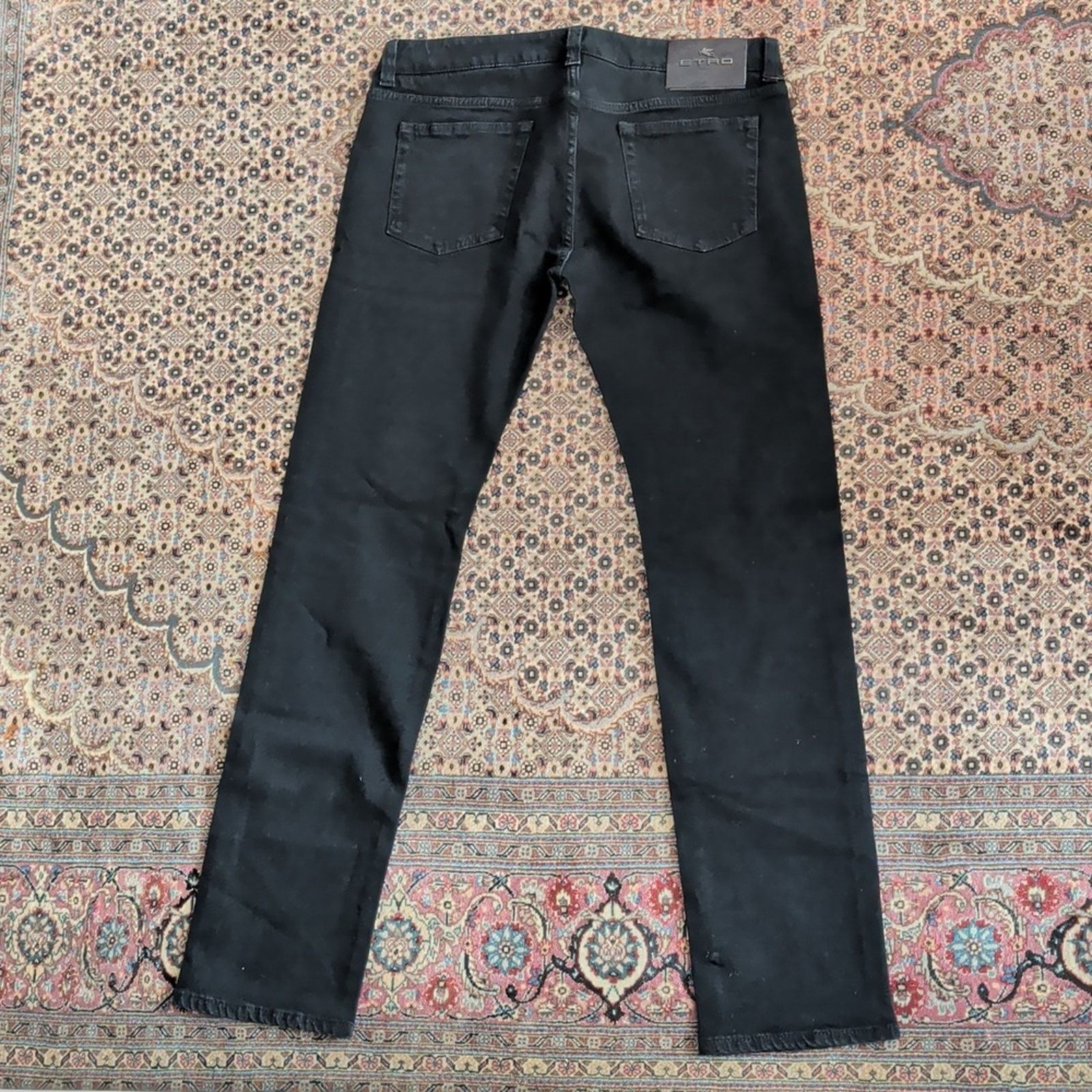 Etro Etro Dark Charcoal Men's Jeans Size 34 Size US 34 / EU 50 - 8 Thumbnail