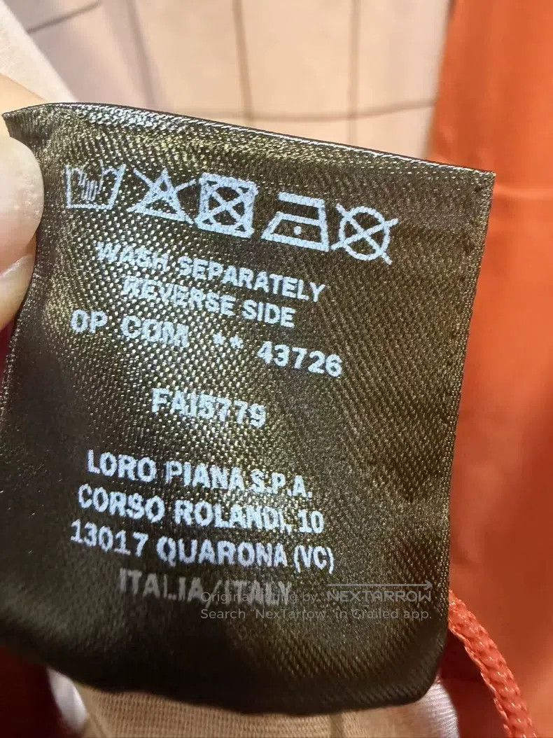 Loro Piana Loro Piana Orange Windproof Waterproof Jacket Size XXL / US 16-18 / IT 52-54 - 7 Thumbnail