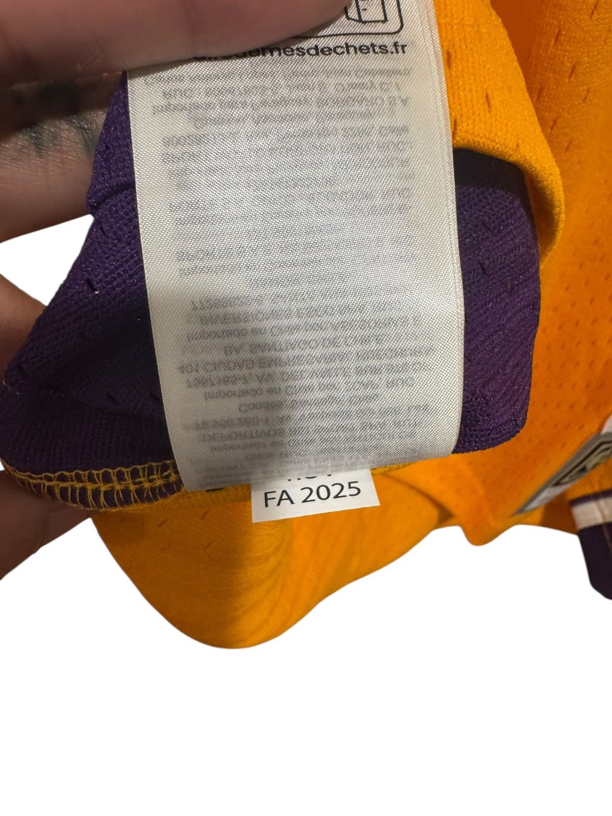 Playboi Carti Playboi Carti x Mitchell & Ness YVL Lakers Jersey Yellow Size US M / EU 48-50 / 2 - 11 Thumbnail