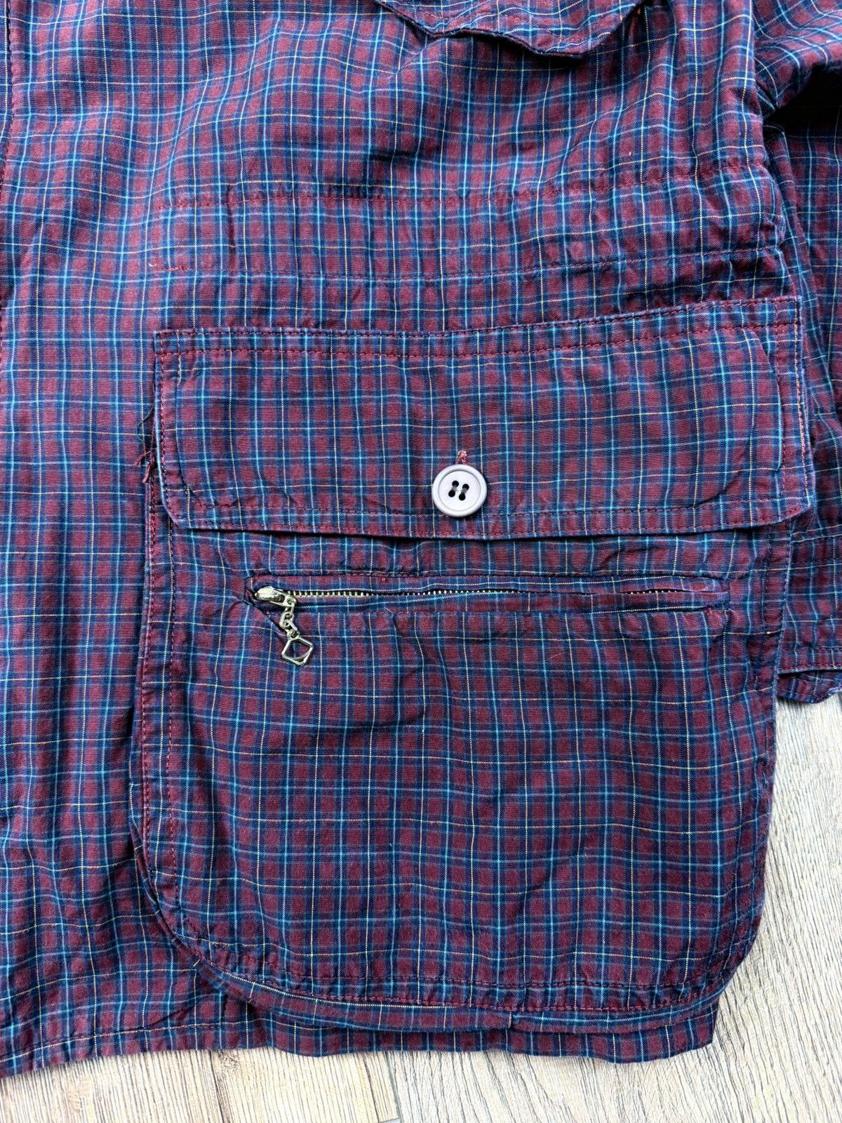 Boston Traders Boston Italy Workwear Bomber Jacket Plaid Zip Size M Size US M / EU 48-50 / 2 - 5 Thumbnail