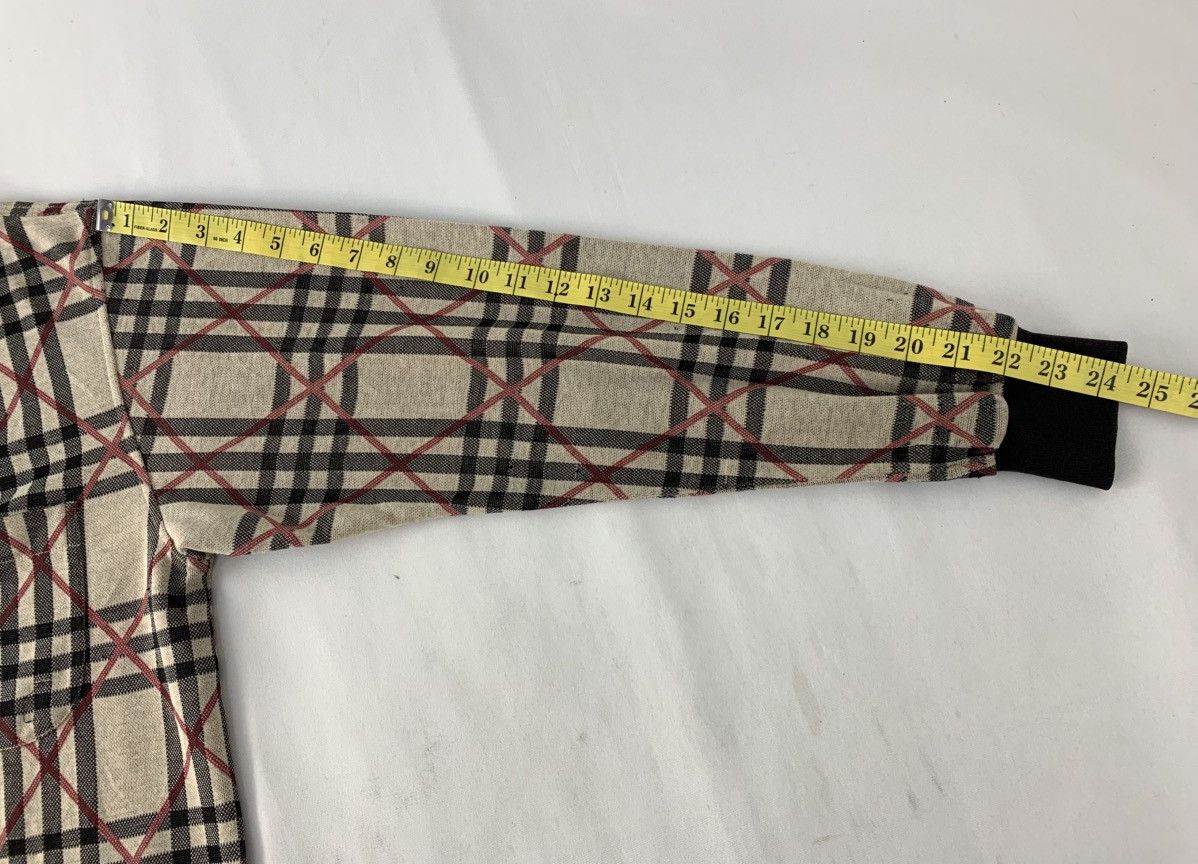 Giovanni Valentino 90s Giovanni Valentino Italy Checked Polo Tee Single Pocket Size US L / EU 52-54 / 3 - 11 Thumbnail