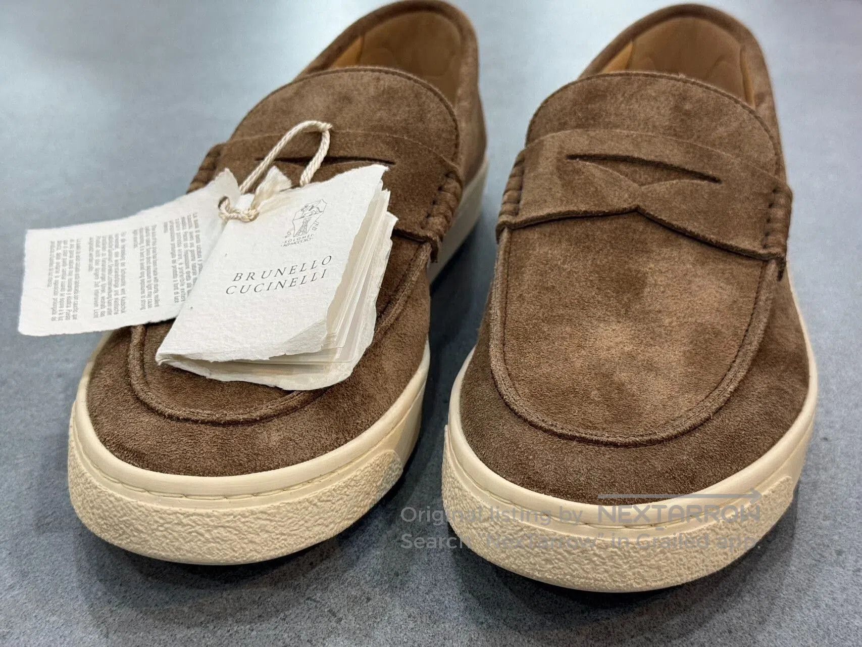 Brunello Cucinelli Brunello Cucinelli Men's Suede Casual Shoes. Size US 6 / EU 39 - 8 Thumbnail