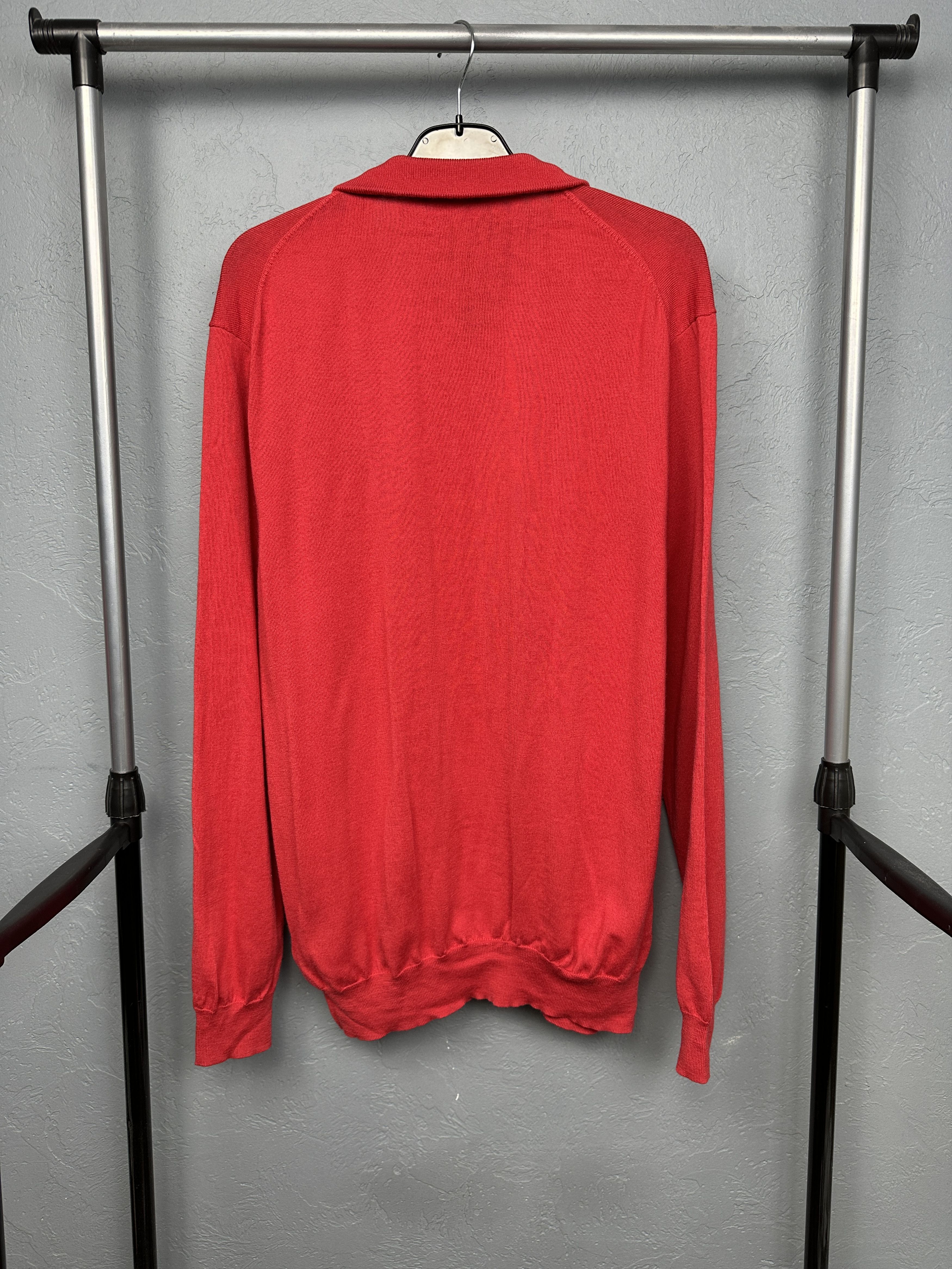 Polo Ralph Lauren Polo Ralph Lauren Mens Quarter 1\4 Zip Wool Sweater Size US XXL / EU 58 / 5 - 7 Thumbnail
