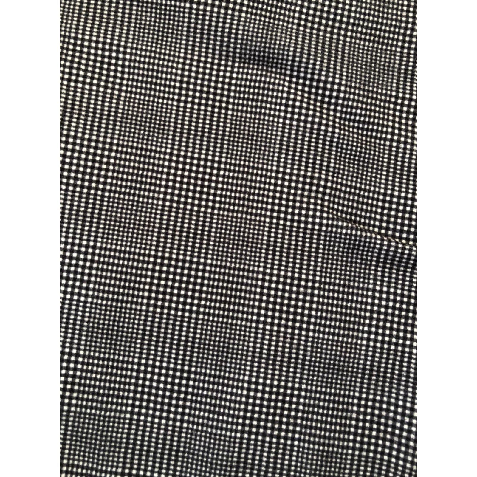 Vintage Donald Ross Mens XL Gray Quarter Zip Mock Neck Sweater Pullover Golf Knit Pattern Check Size US XL / EU 56 / 4 - 6 Thumbnail