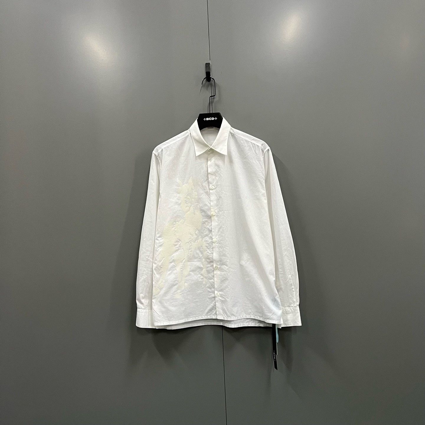 Hermes Hermes Printed White Shirt xxs Men Size US XXS / EU 40 - 1 Thumbnail