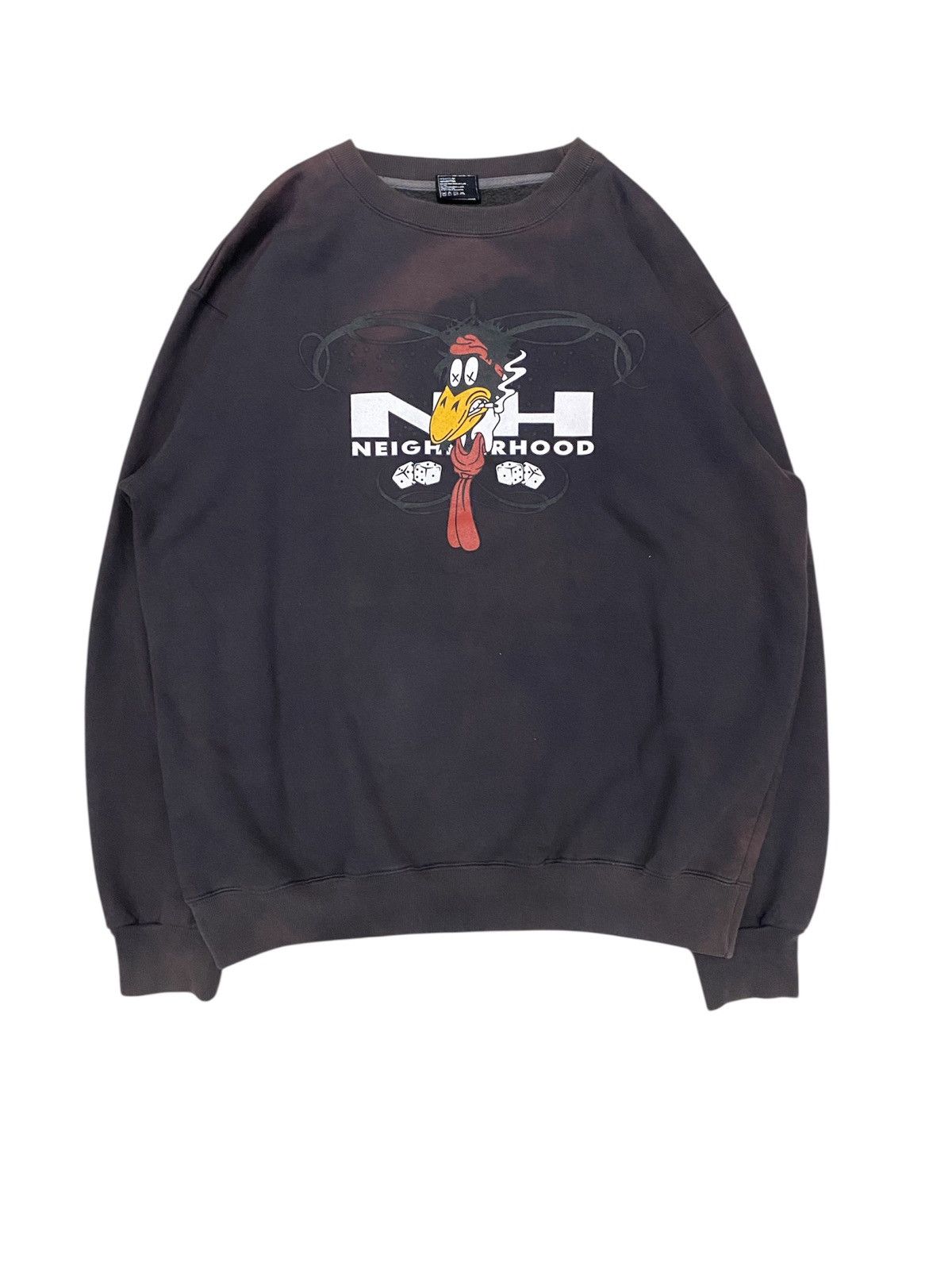 Neighborhood AW02 NHBH Drunker bird swaeshirt Size US XL / EU 56 / 4 - 1 Thumbnail
