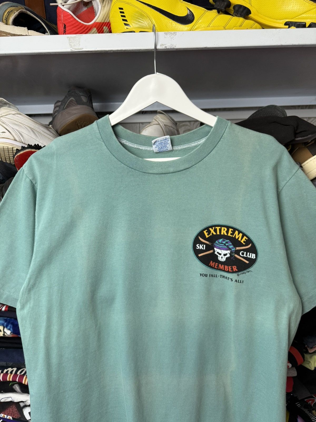 Vintage Vintage Extreme ski club T-shirt 90s Y2K Hawaii Size US M / EU 48-50 / 2 - 2 Thumbnail