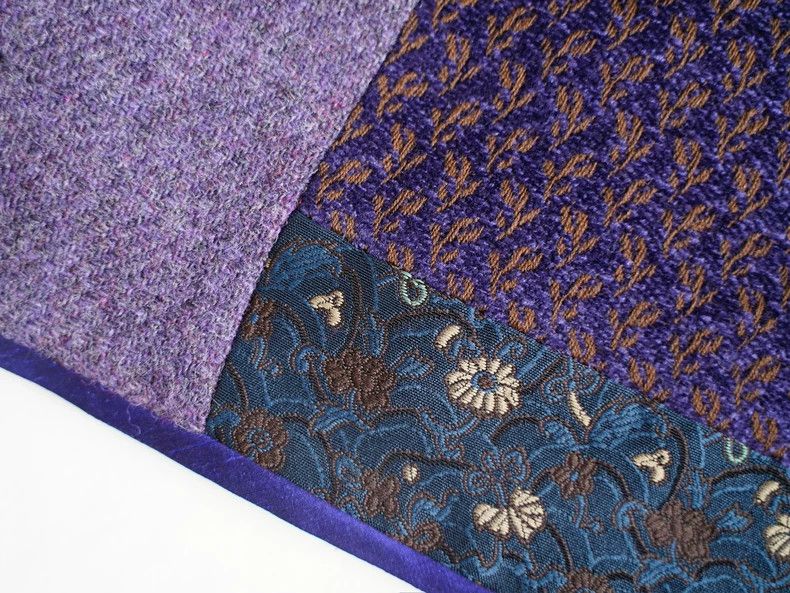 Kenzo KENZO Three purple patchwork skirts Size 25" / US 0 / IT 36 - 8 Thumbnail