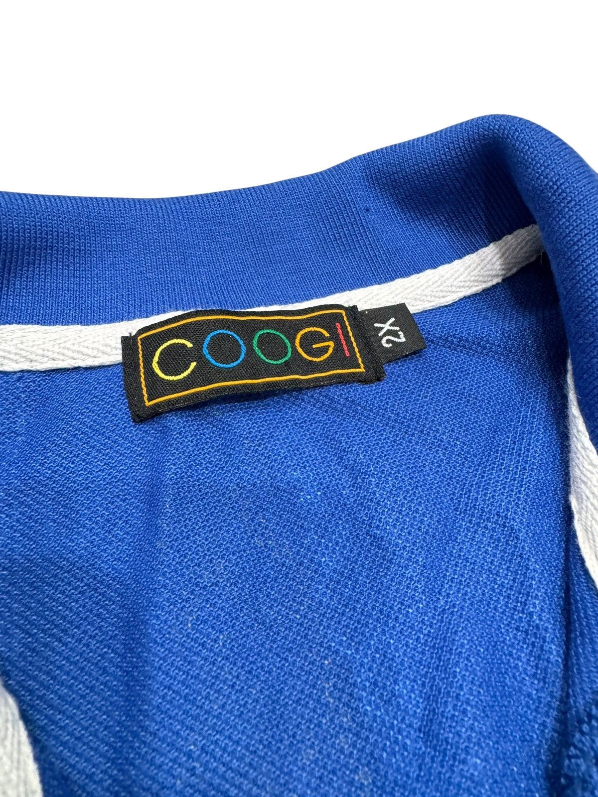 Coogi Vintage 90s Coogi longsleeve Polo shirt embroidered 3D Size US XXL / EU 58 / 5 - 5 Thumbnail