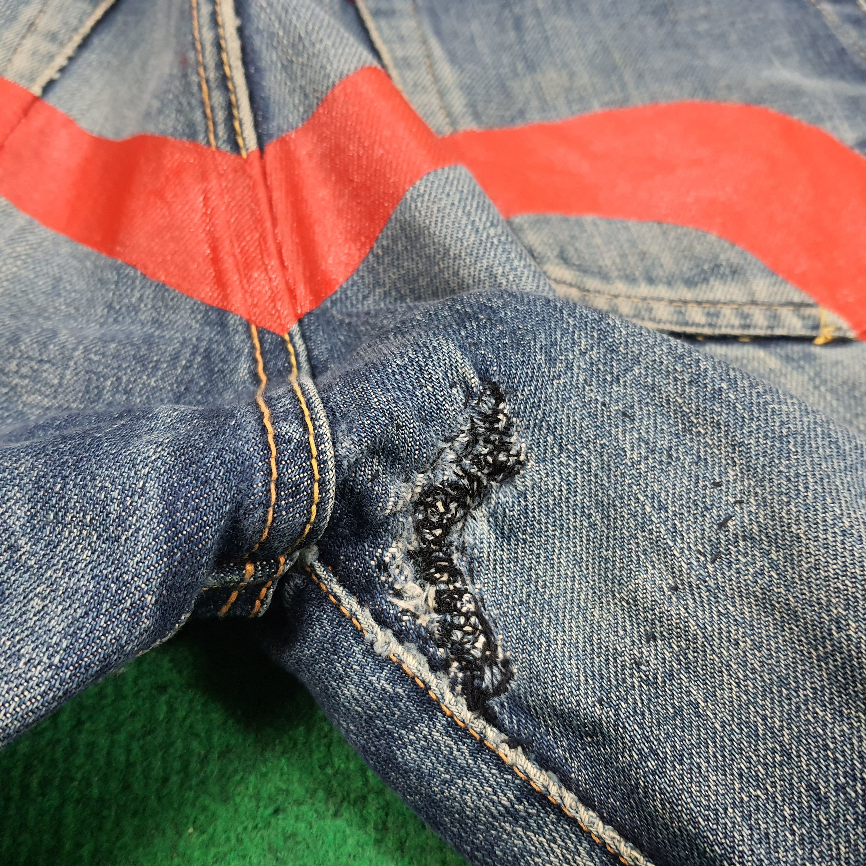 Japanese Brand Vintage Evisu Japanese Brand Selvedge Custom Daicock Jeans Size US 28 / EU 44 - 11 Thumbnail
