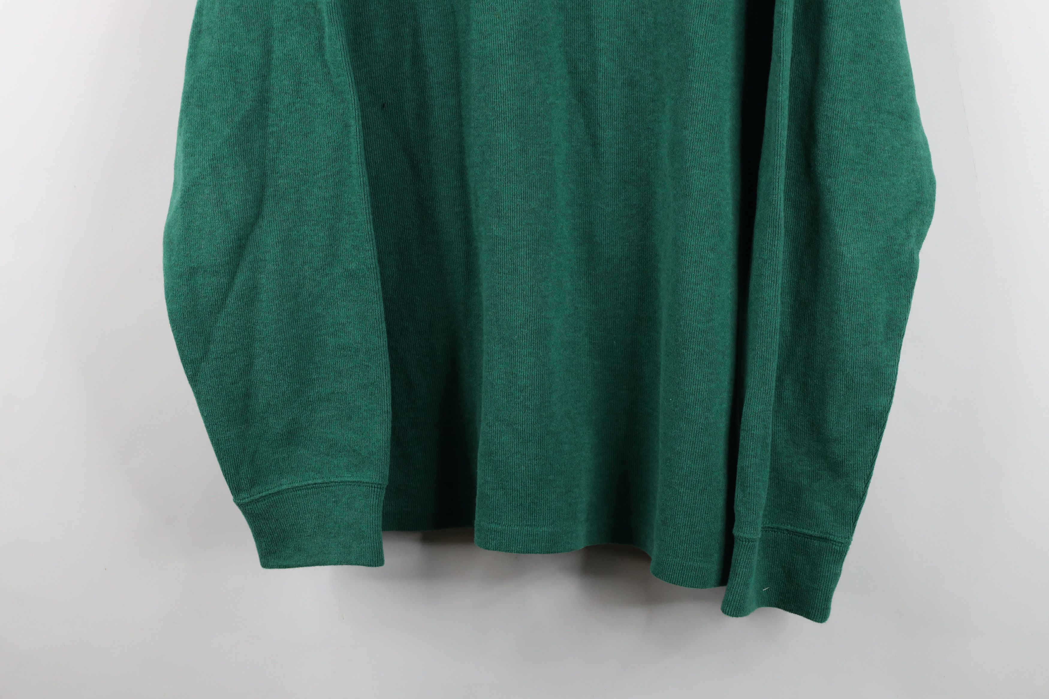 Ralph Lauren Vintage Ralph Lauren Ribbed Knit Half Zip Pullover Sweater Size US XL / EU 56 / 4 - 3 Thumbnail