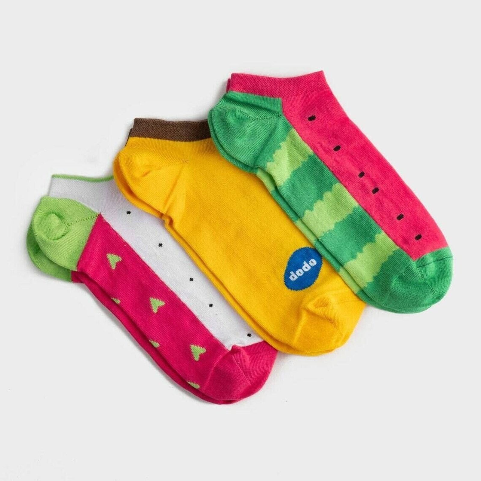 The Unbranded Brand Dodo Bahamas Unisex Cotton 3 Pairs Set Ankle Socks 11-13 Size ONE SIZE - 1 Thumbnail