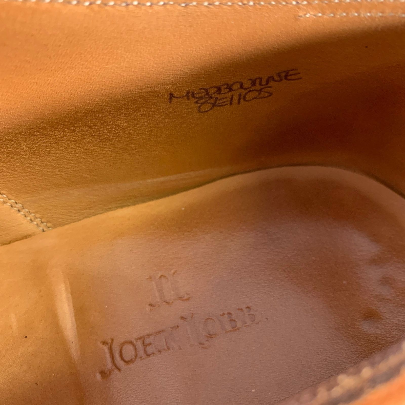 John Lobb JOHN LOBB Size 9 Camel Leather Pointed Toe Lace Up Shoes Size US 9 / EU 42 - 8 Thumbnail