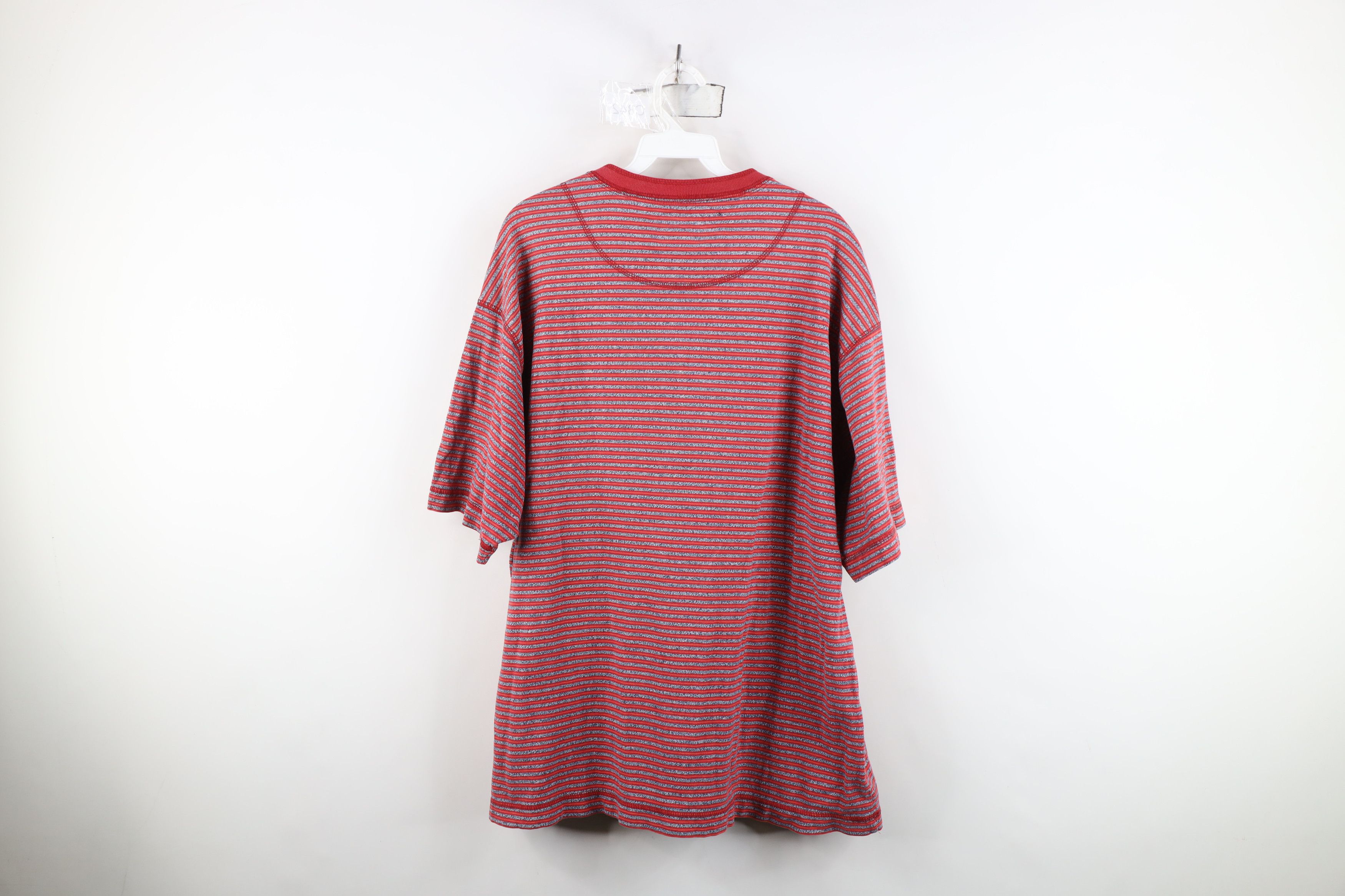 Levi's Vintage 90s Levis Baggy Fit Short Sleeve Henley T-Shirt Size US XL / EU 56 / 4 - 11 Thumbnail