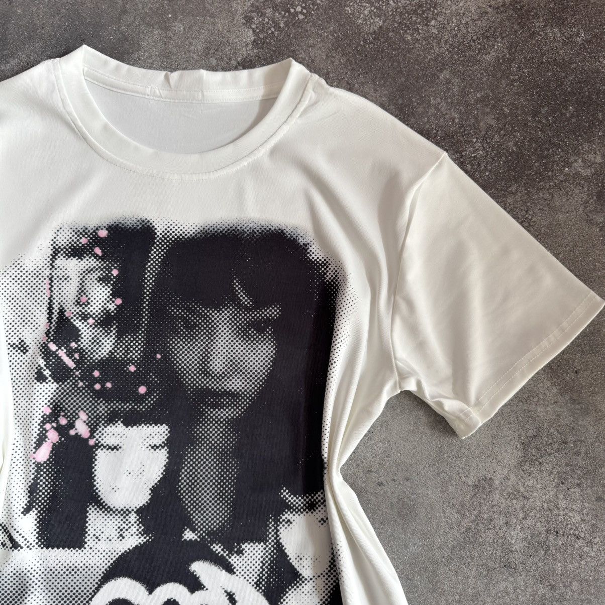 Hysteric Glamour × Japanese Brand × Vintage Amazing Y2K Sexy Girl Printed Glamour T-Shirt Size M / US 6-8 / IT 42-44 - 4 Thumbnail