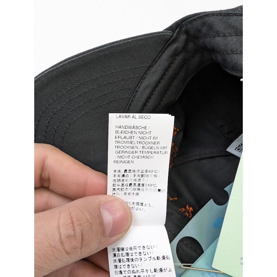 Off-White o1rshd1 Q:3 / Size: OS / Neen Baseball Cap / Hat in Black Size ONE SIZE - 16 Thumbnail