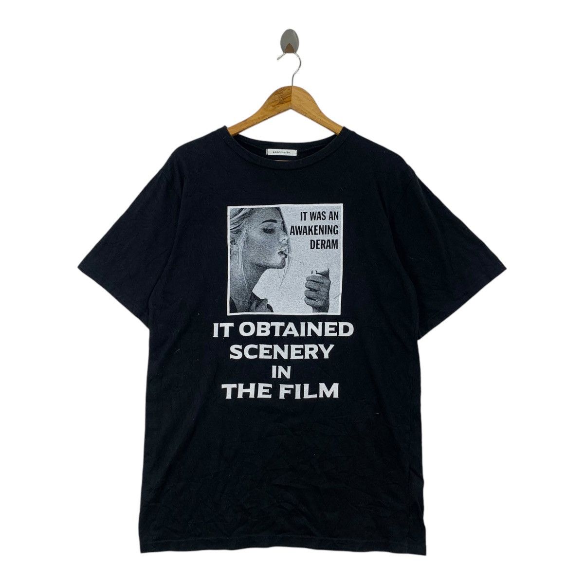 LEAHMATIN Y2K Obtained Scenery In The Film Tee Shirt Top