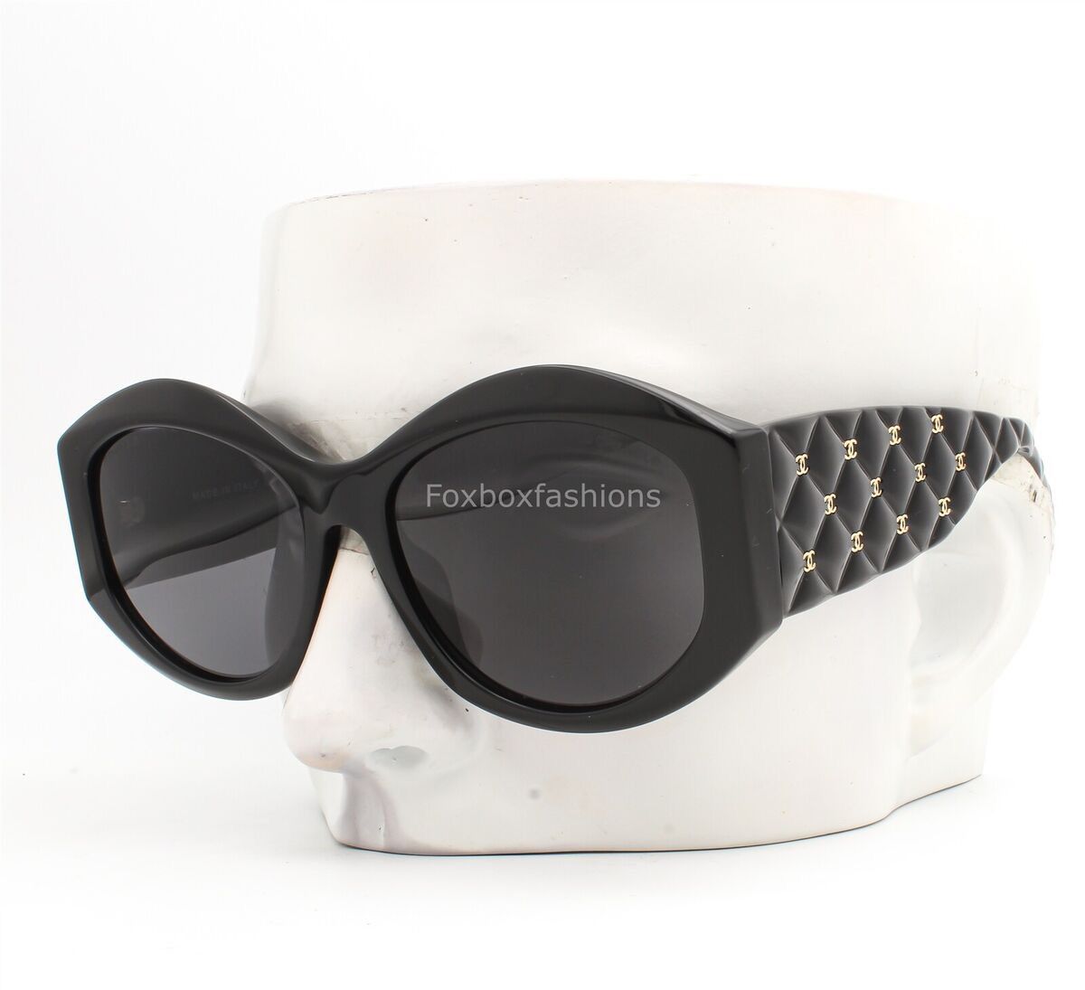 CHANEL ブラック ラウンド型 サングラス 135mm Chanel Chanel 5486 Sunglasses | Grailed