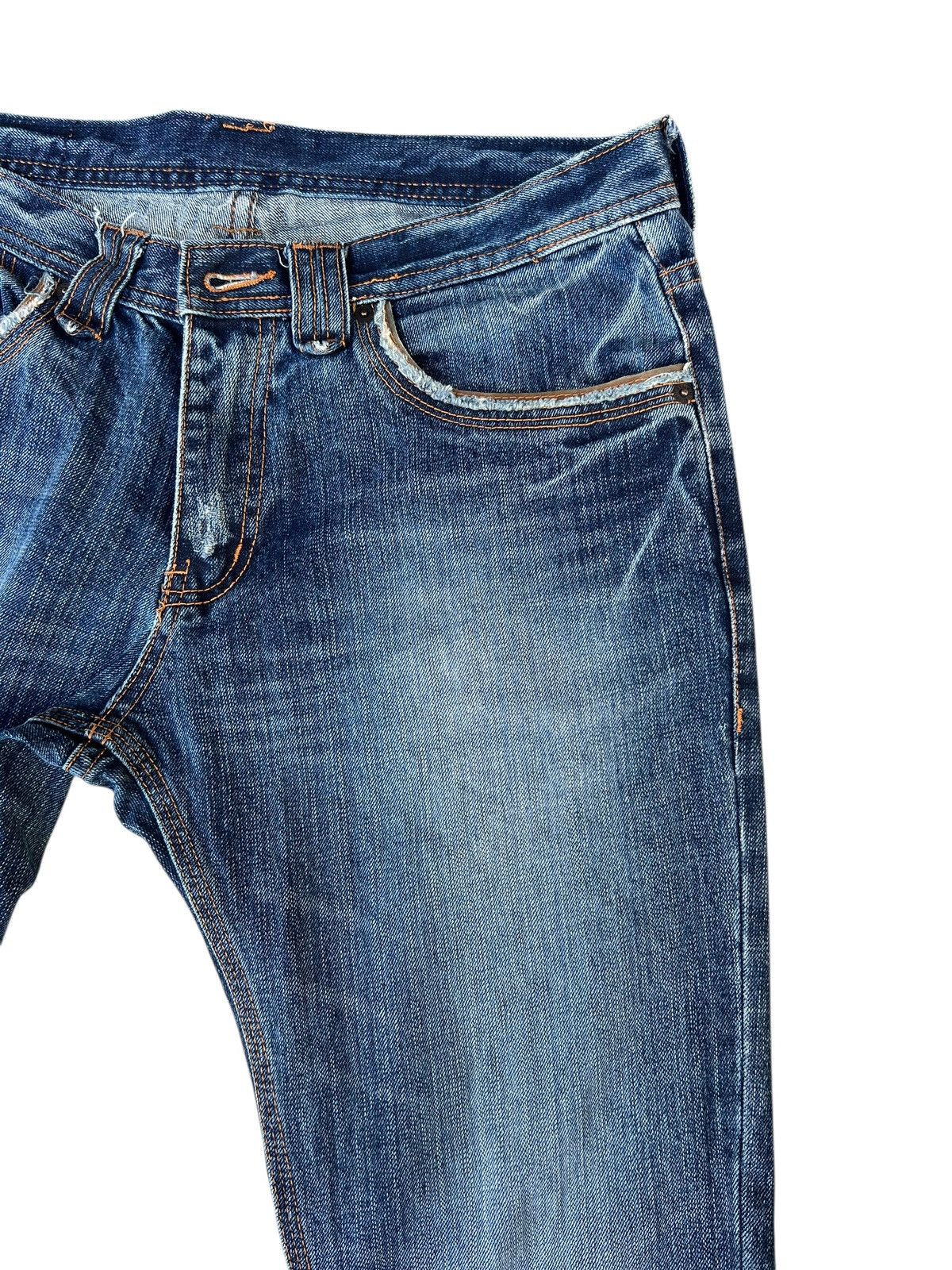 14th Addiction Edge Rupert Japan Faded Denim Bootcut Jeans Flare Size US 32 / EU 48 - 11 Thumbnail