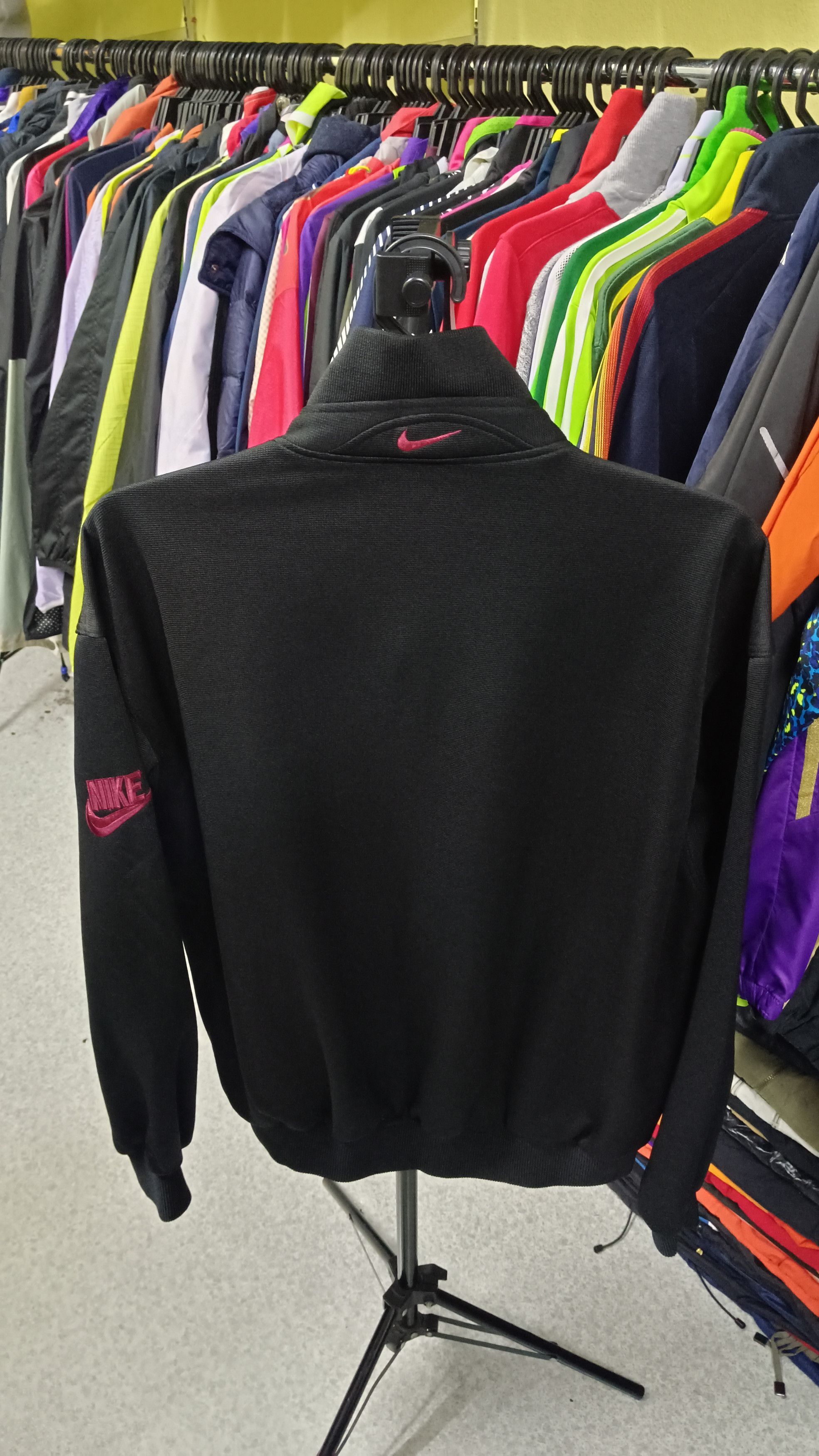 Nike × Vintage Vintage Nike Swoosh White Tag Track Top Size US XL / EU 56 / 4 - 4 Thumbnail