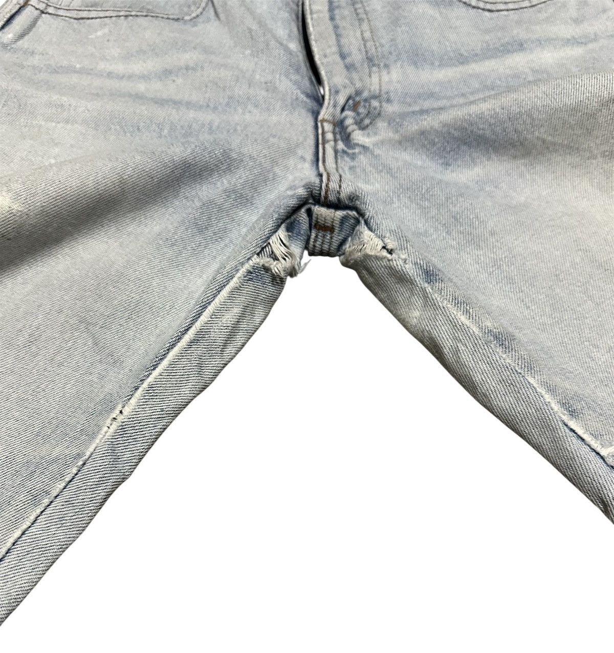 Levi's Vintage 90s Levis 636 Big E Silver Tab Tapered Leg Jeans Size US 28 / EU 44 - 4 Thumbnail