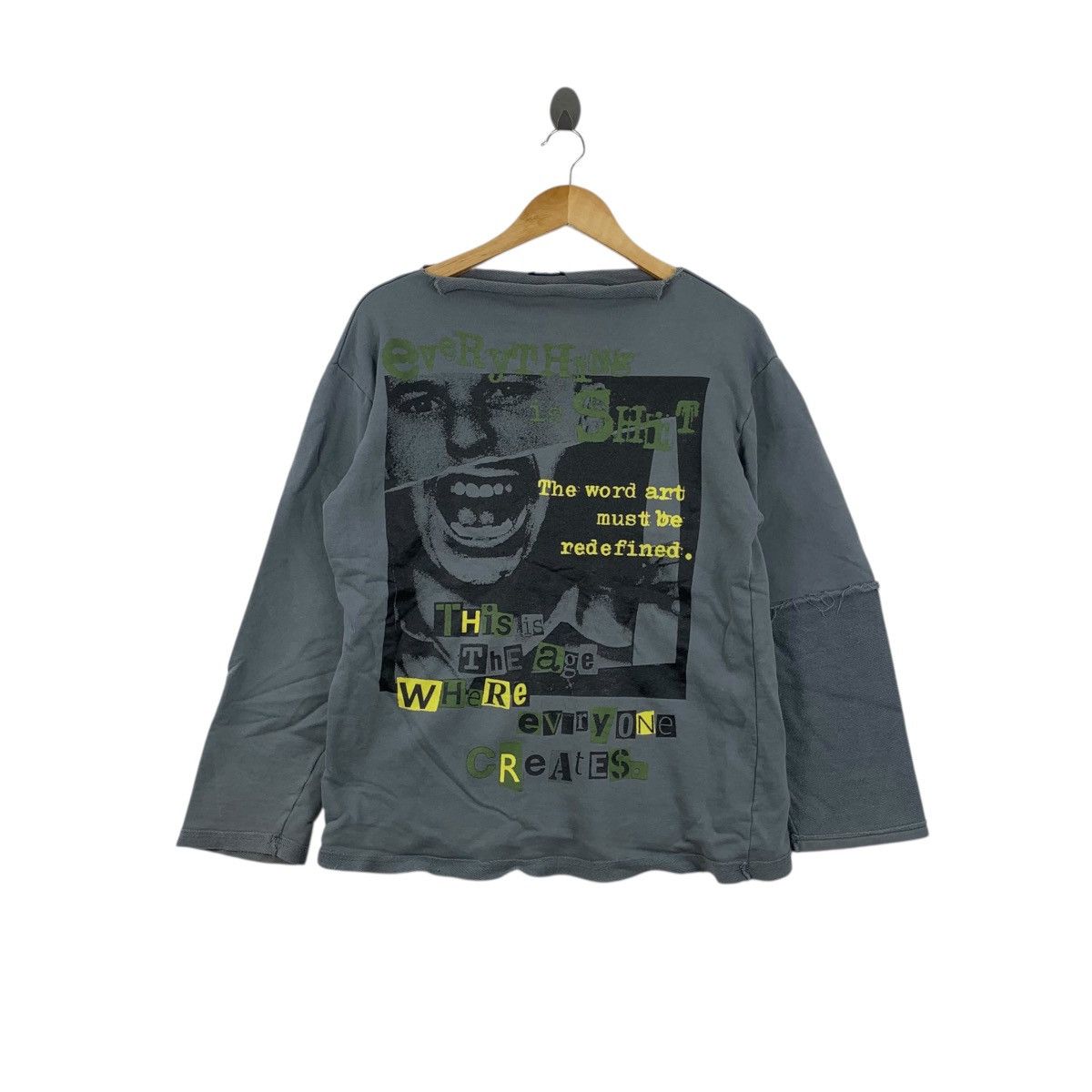 Vintage Vintage MILKBOY PUNK JAPAN Everything Is Sh** Sweatshirt Size M / US 6-8 / IT 42-44 - 1 Thumbnail