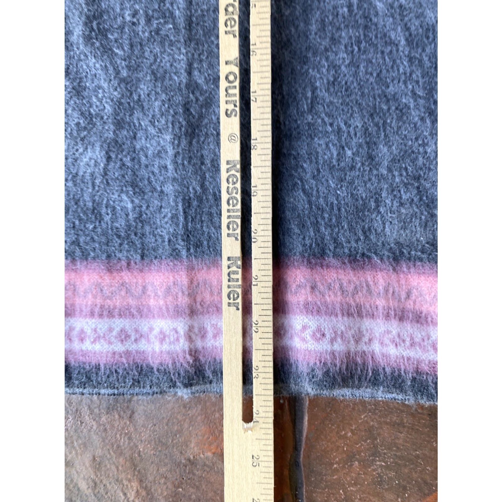 Pinko Tejidos Aly Marka Alpaca Llama Novelty Print Sweater Women Small Pink Crew Neck Long Sleeve Size S / US 4 / IT 40 - 8 Thumbnail